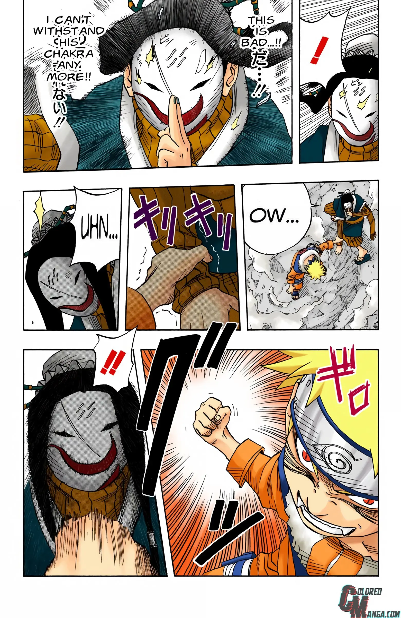 Naruto Colored Manga Online, chapter 28, page 19
