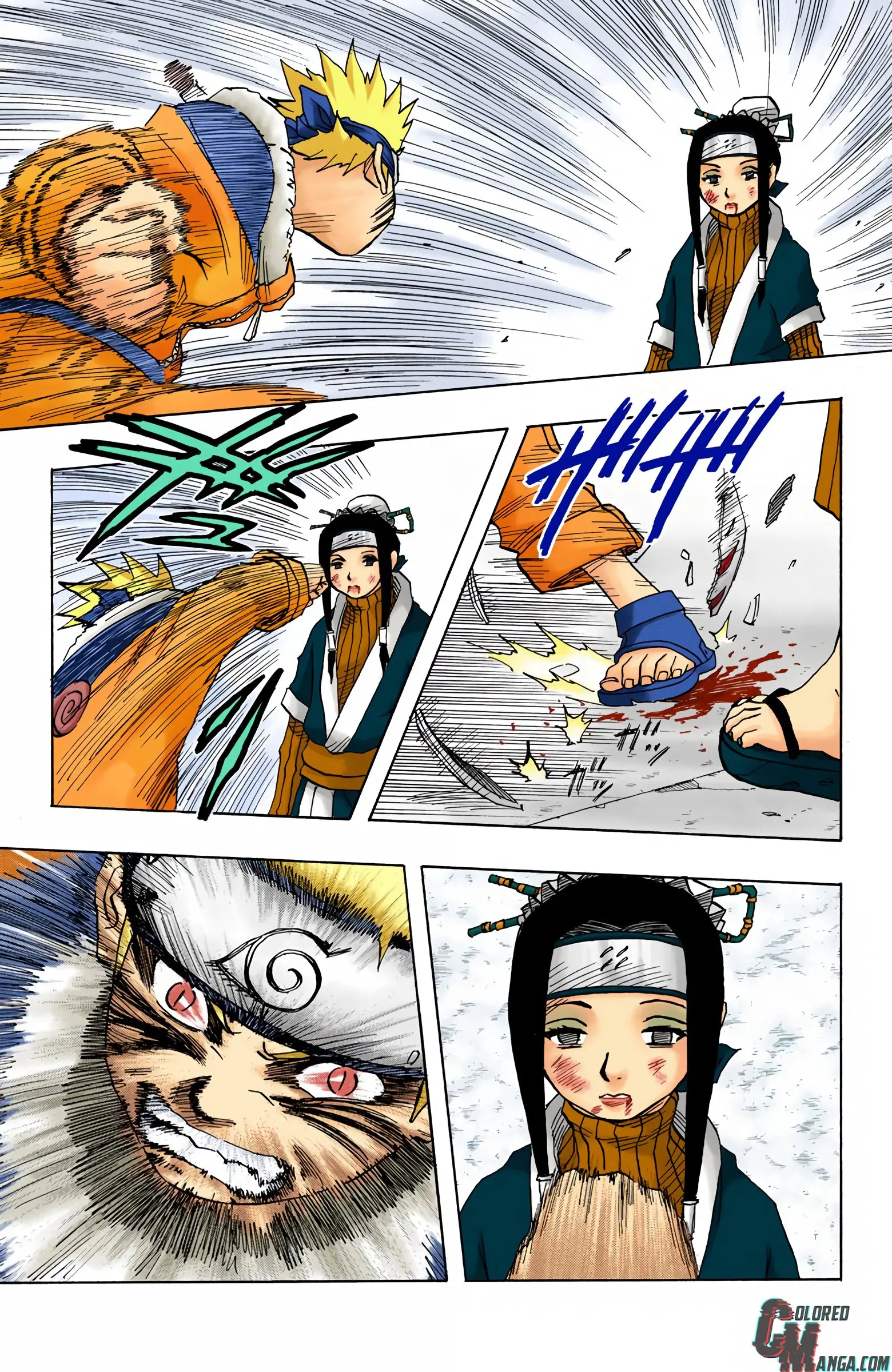 Naruto Colored Manga Online, chapter 29, page 3