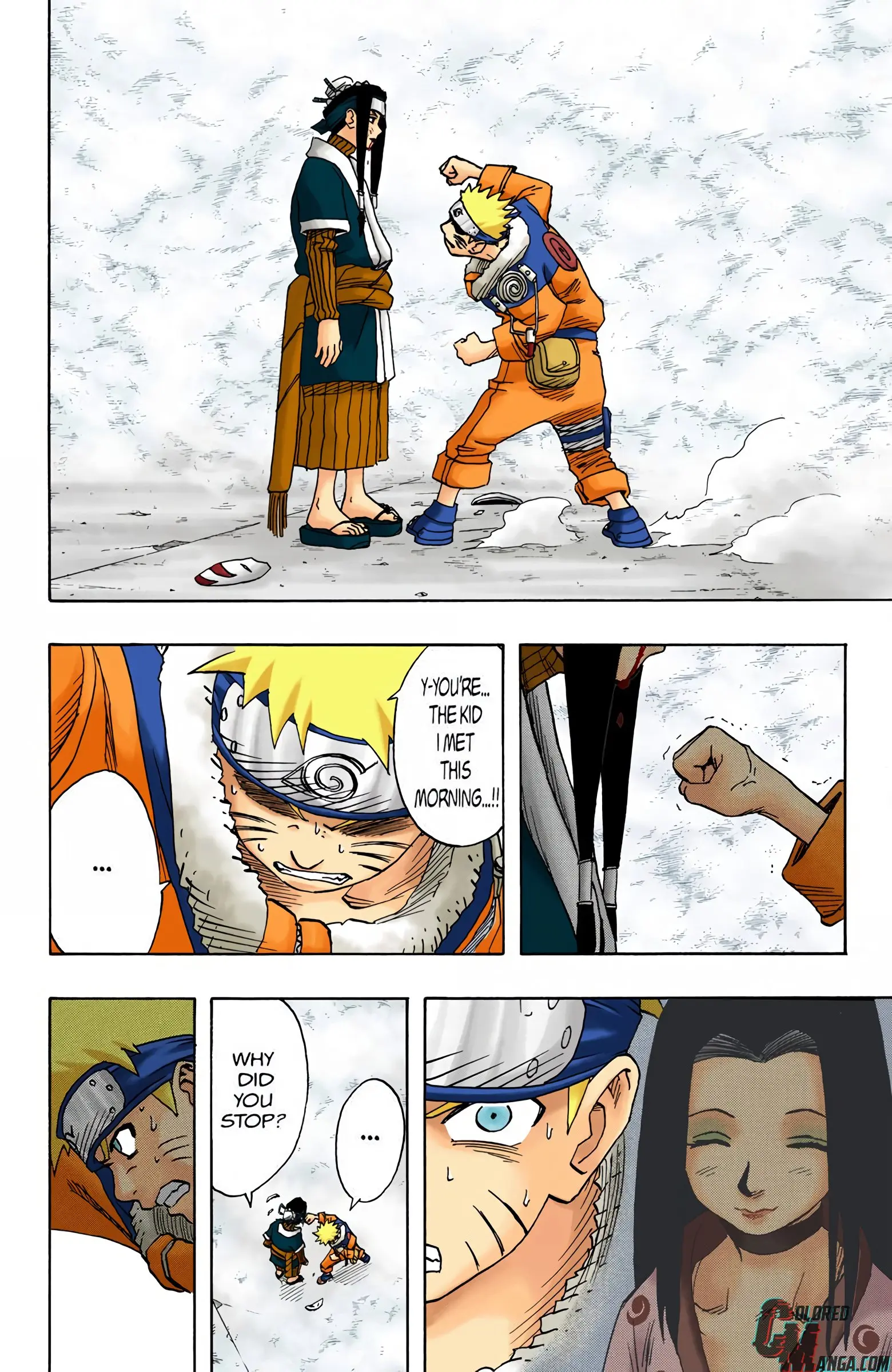 Naruto Colored Manga Online, chapter 29, page 4