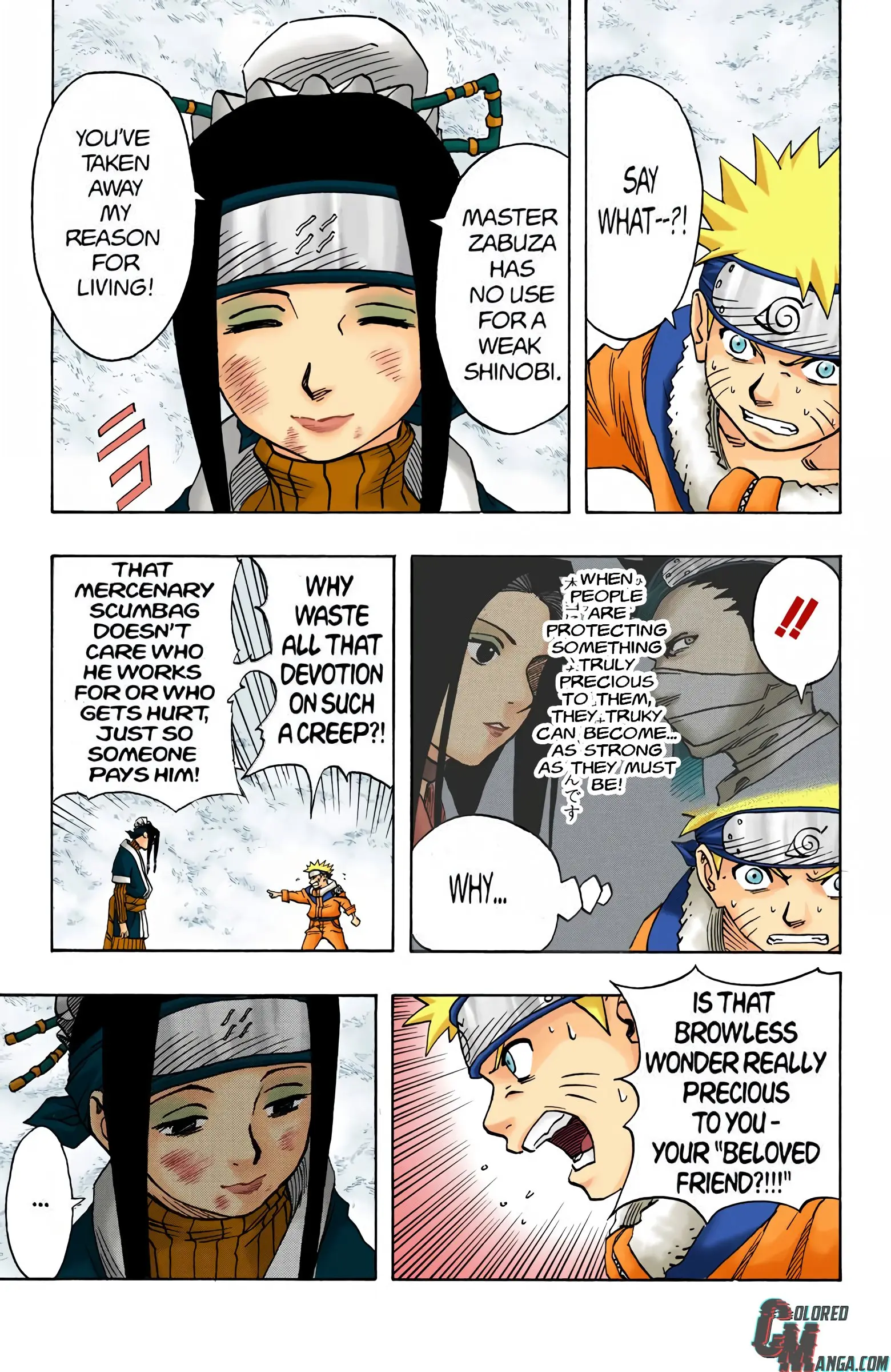 Naruto Colored Manga Online, chapter 29, page 7
