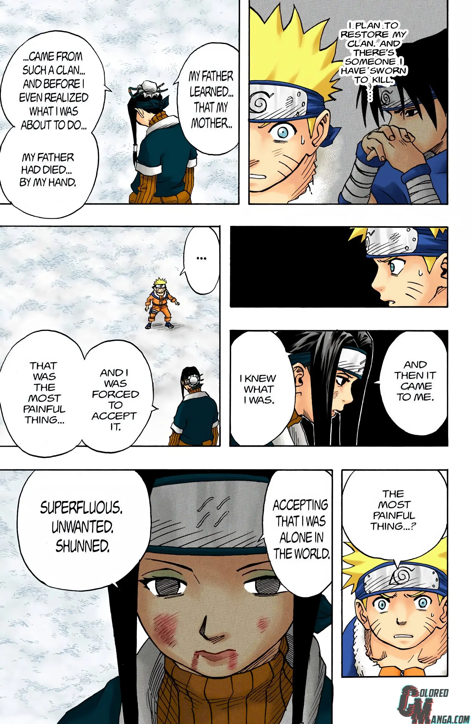 Naruto Colored Manga Online, chapter 29, page 11