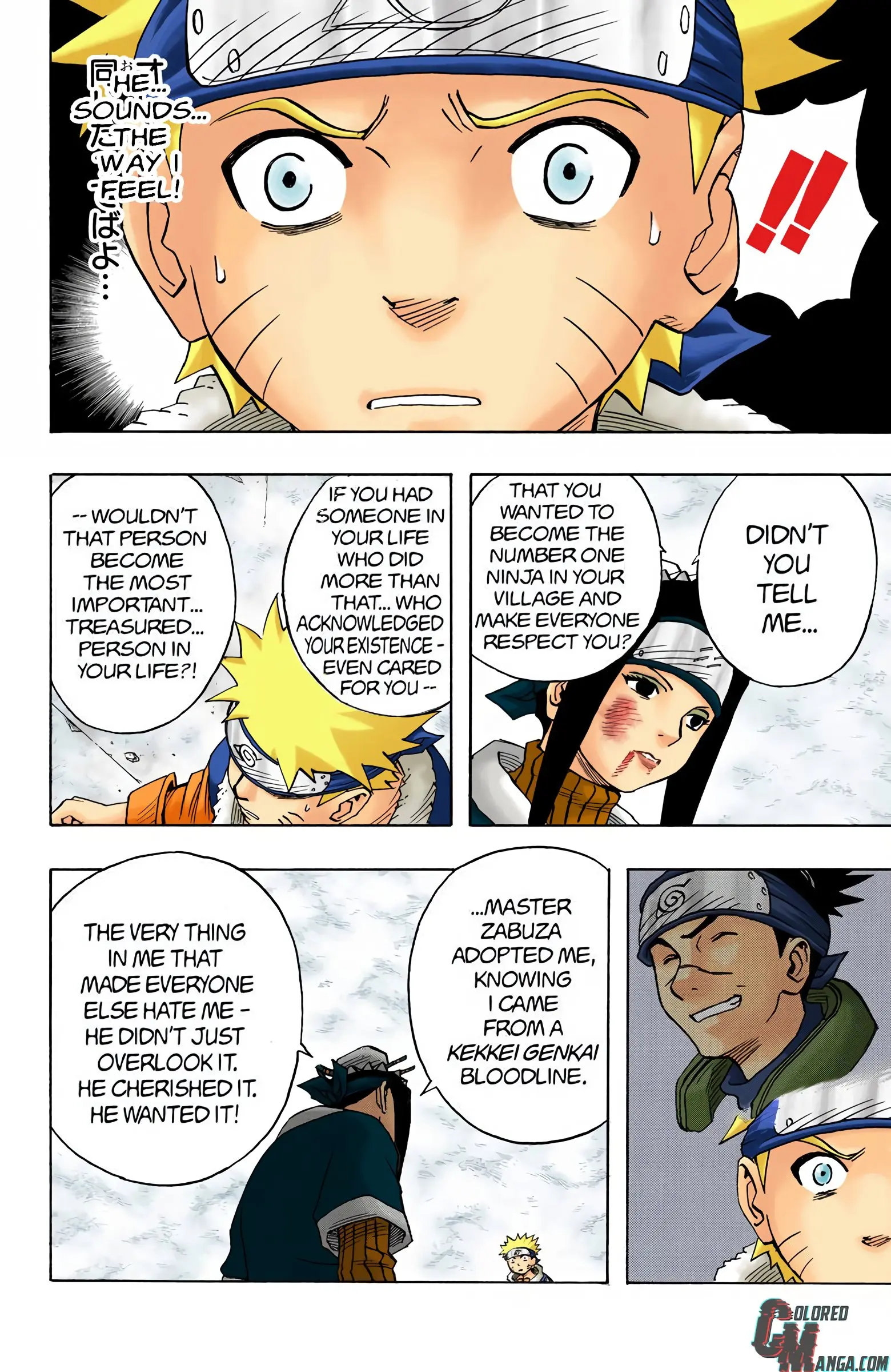 Naruto Colored Manga Online, chapter 29, page 12