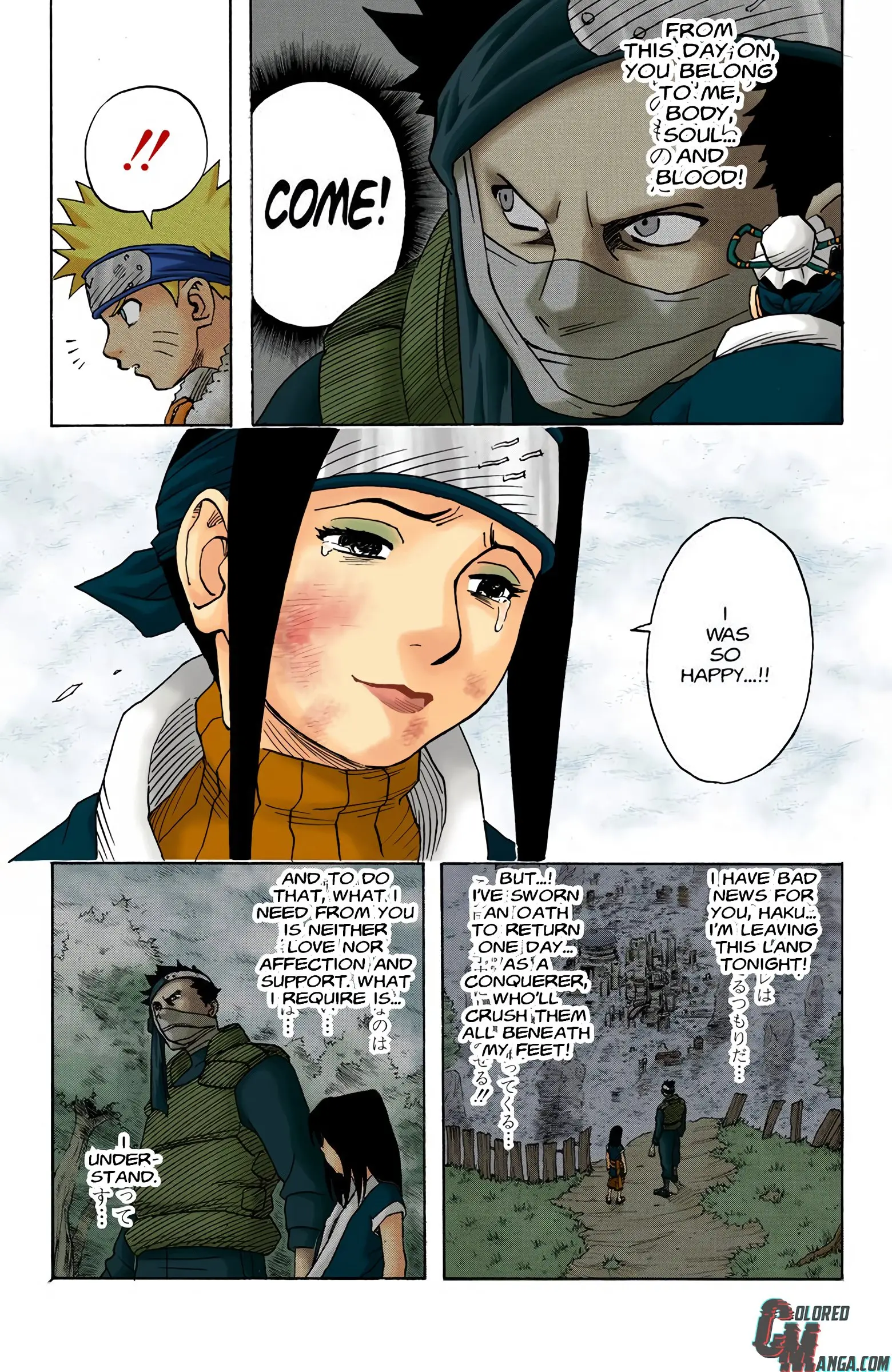 Naruto Colored Manga Online, chapter 29, page 13