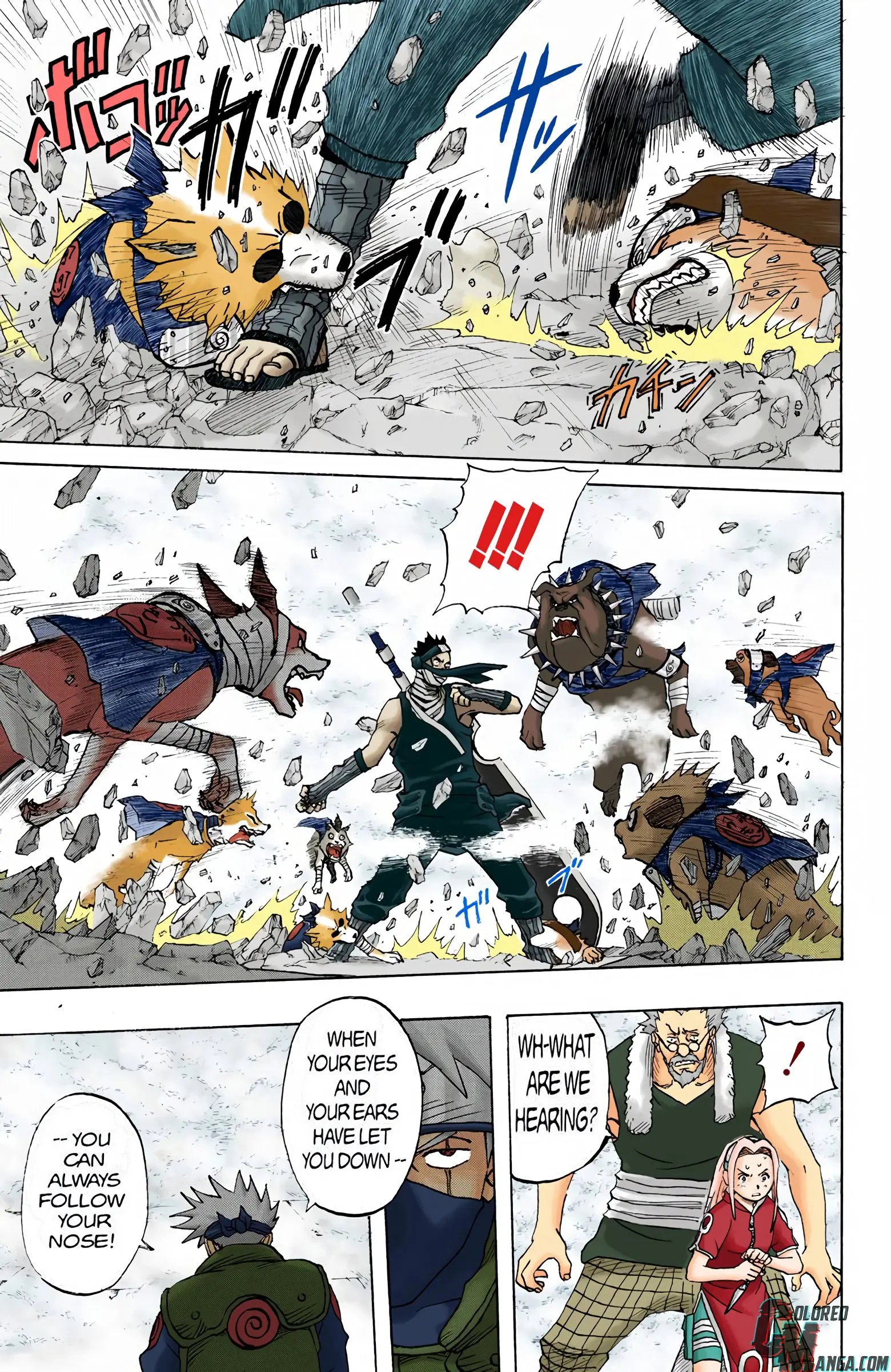 Naruto Colored Manga Online, chapter 29, page 17