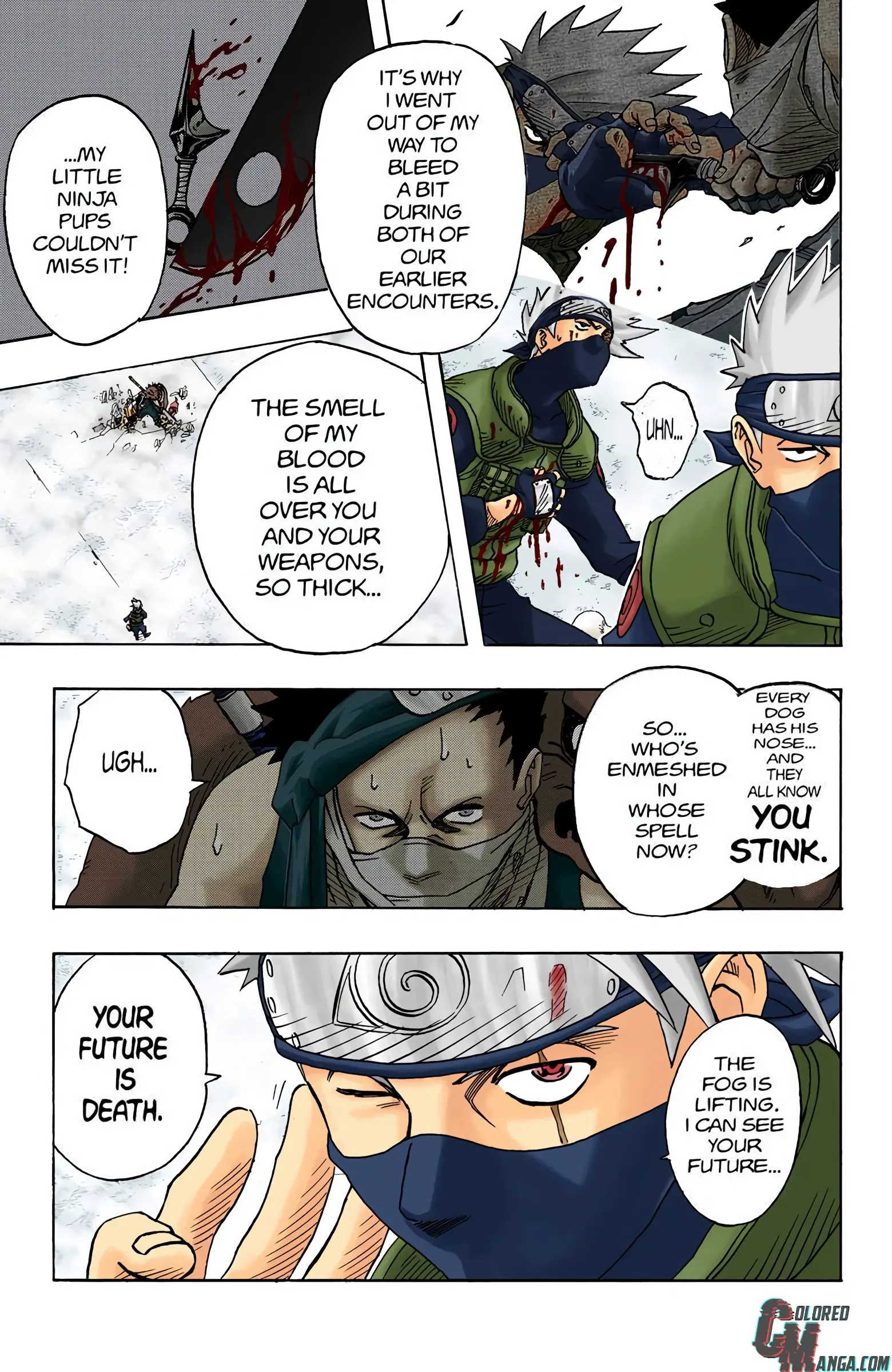 Naruto Colored Manga Online, chapter 29, page 19