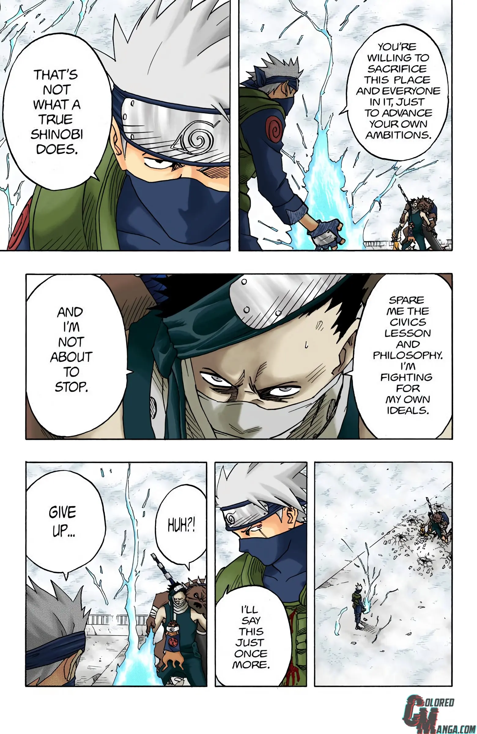 Naruto Colored Manga Online, chapter 30, page 5