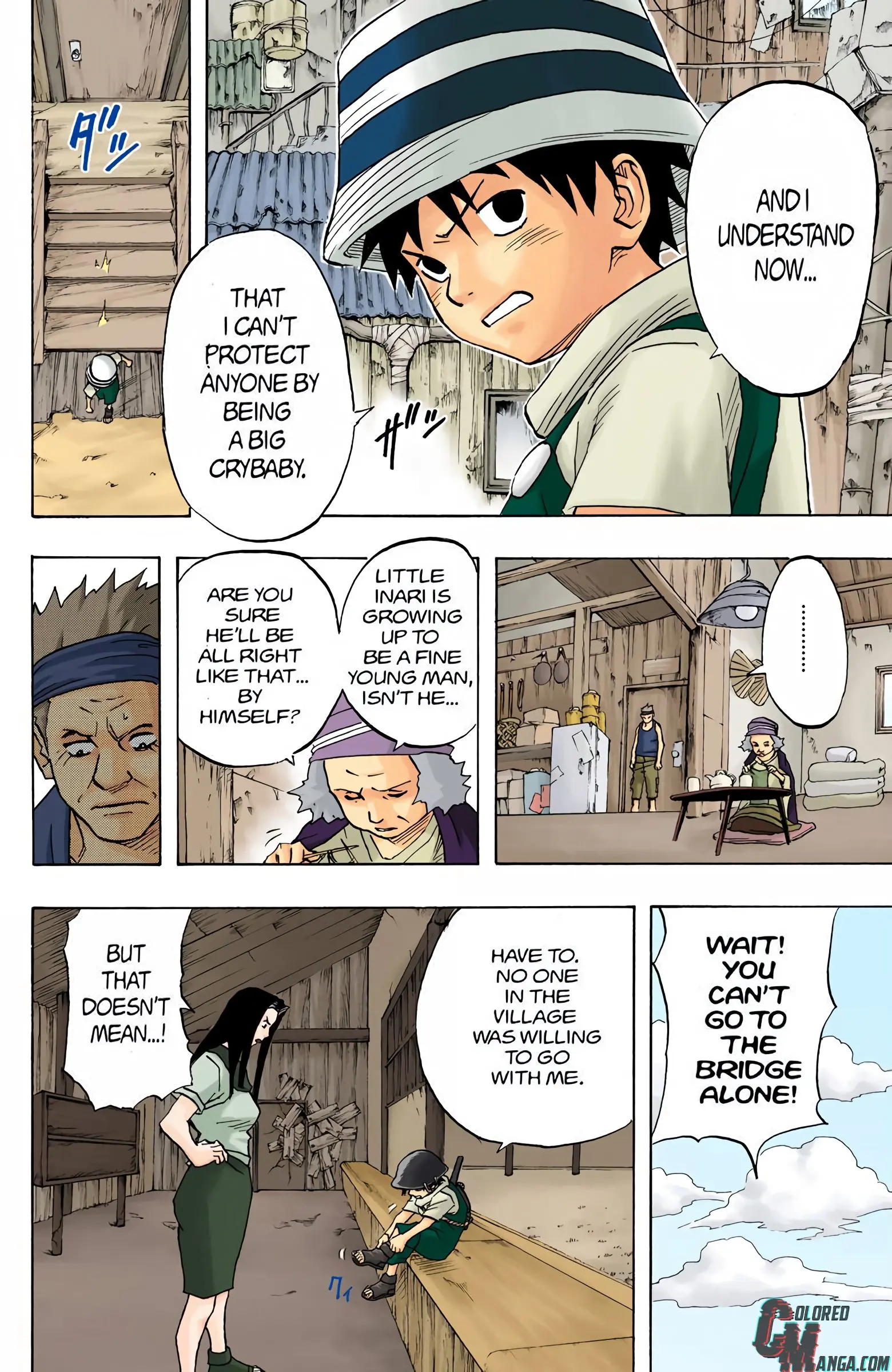 Naruto Colored Manga Online, chapter 31, page 4