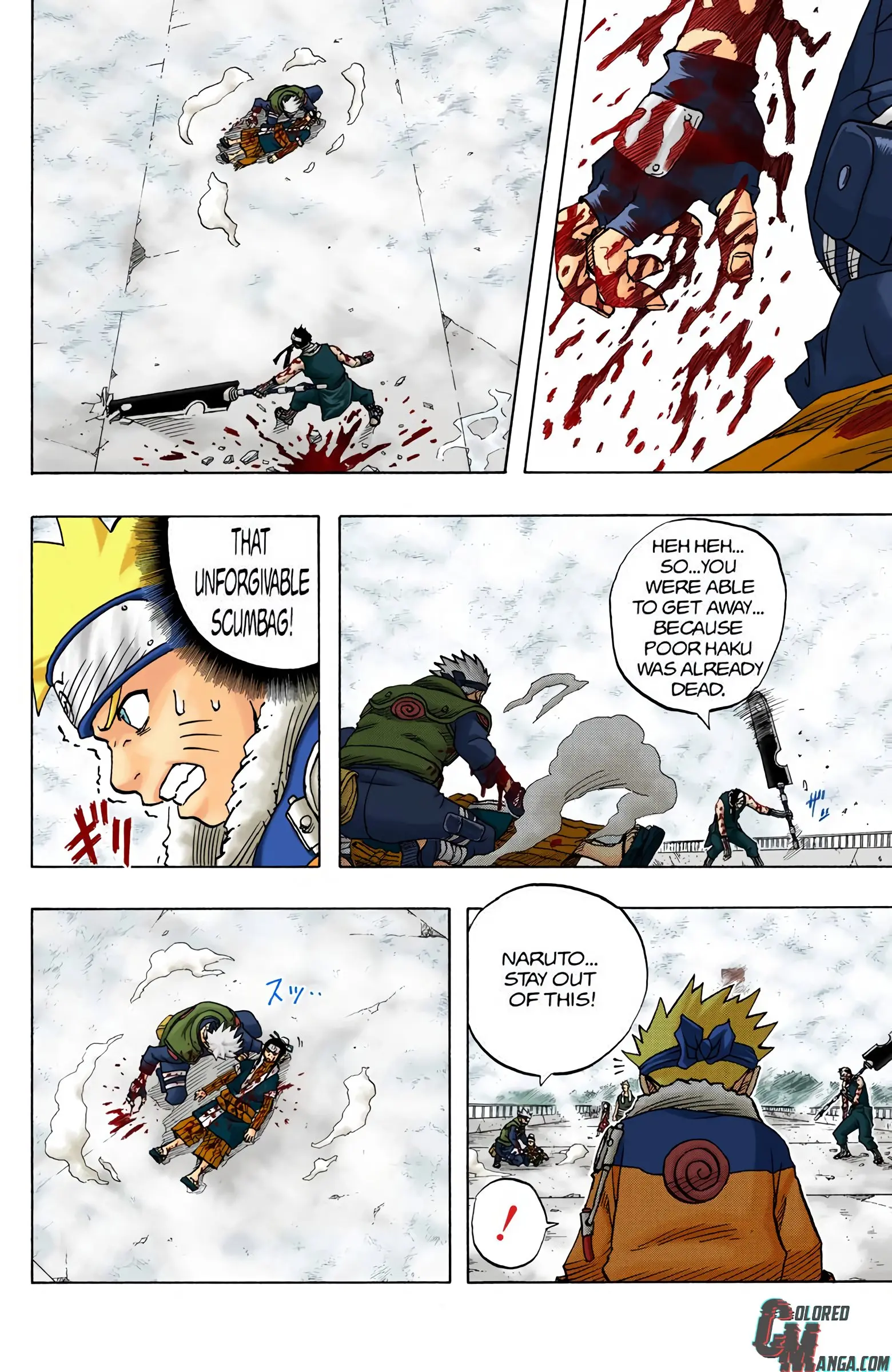 Naruto Colored Manga Online, chapter 31, page 10