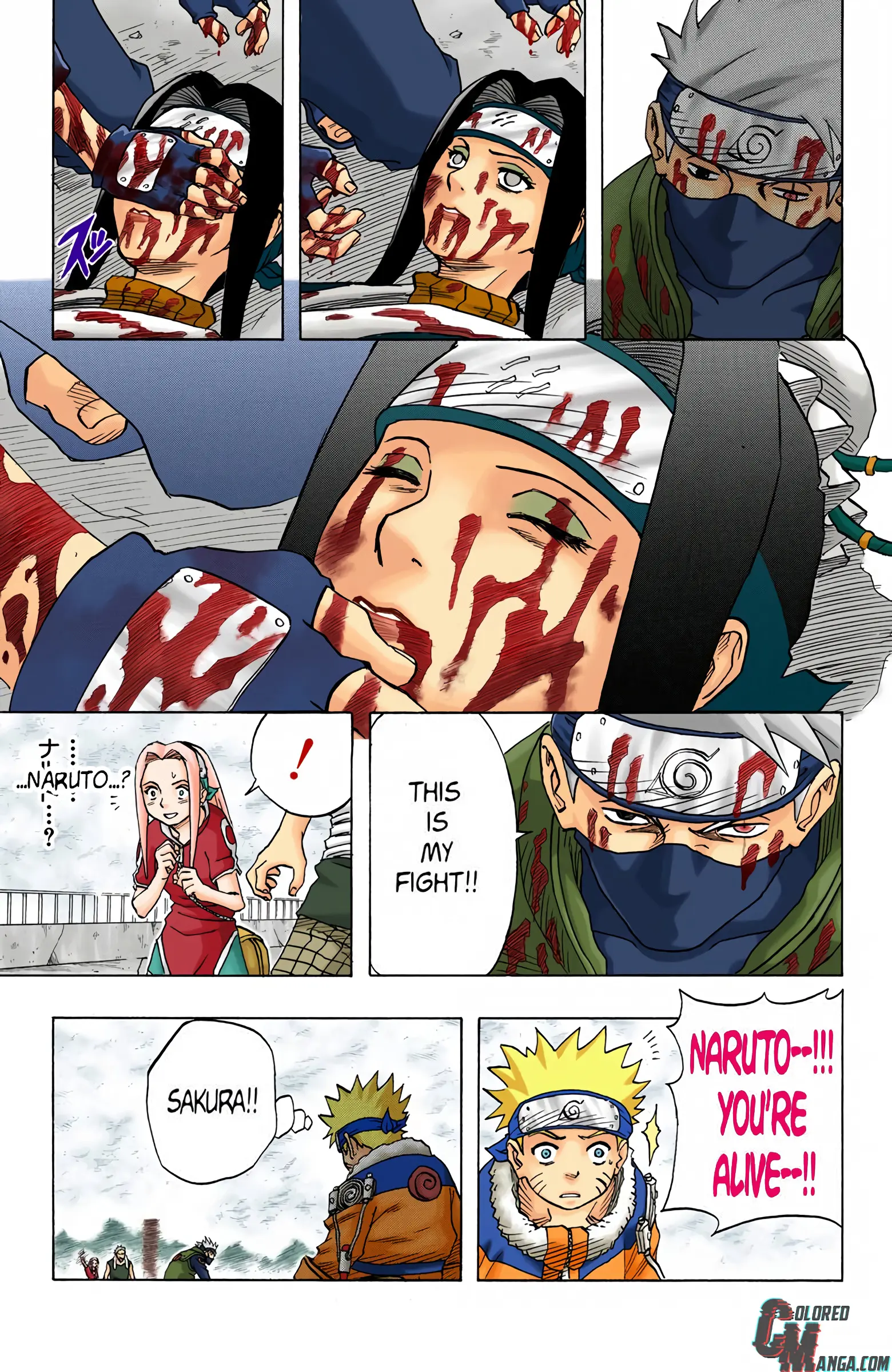 Naruto Colored Manga Online, chapter 31, page 11