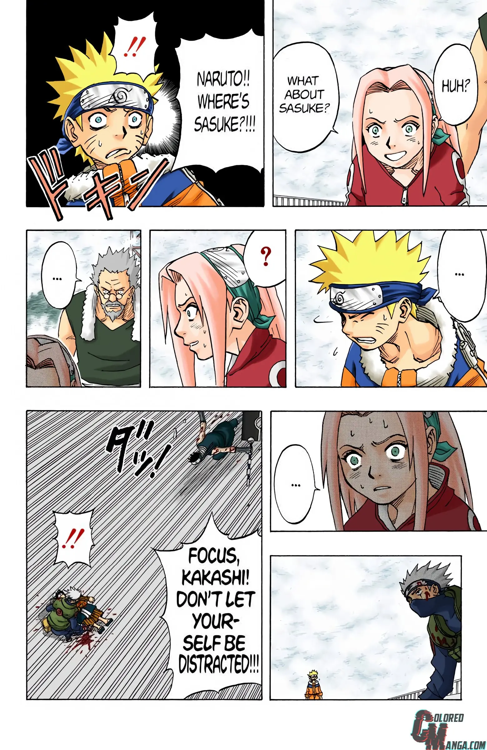 Naruto Colored Manga Online, chapter 31, page 12