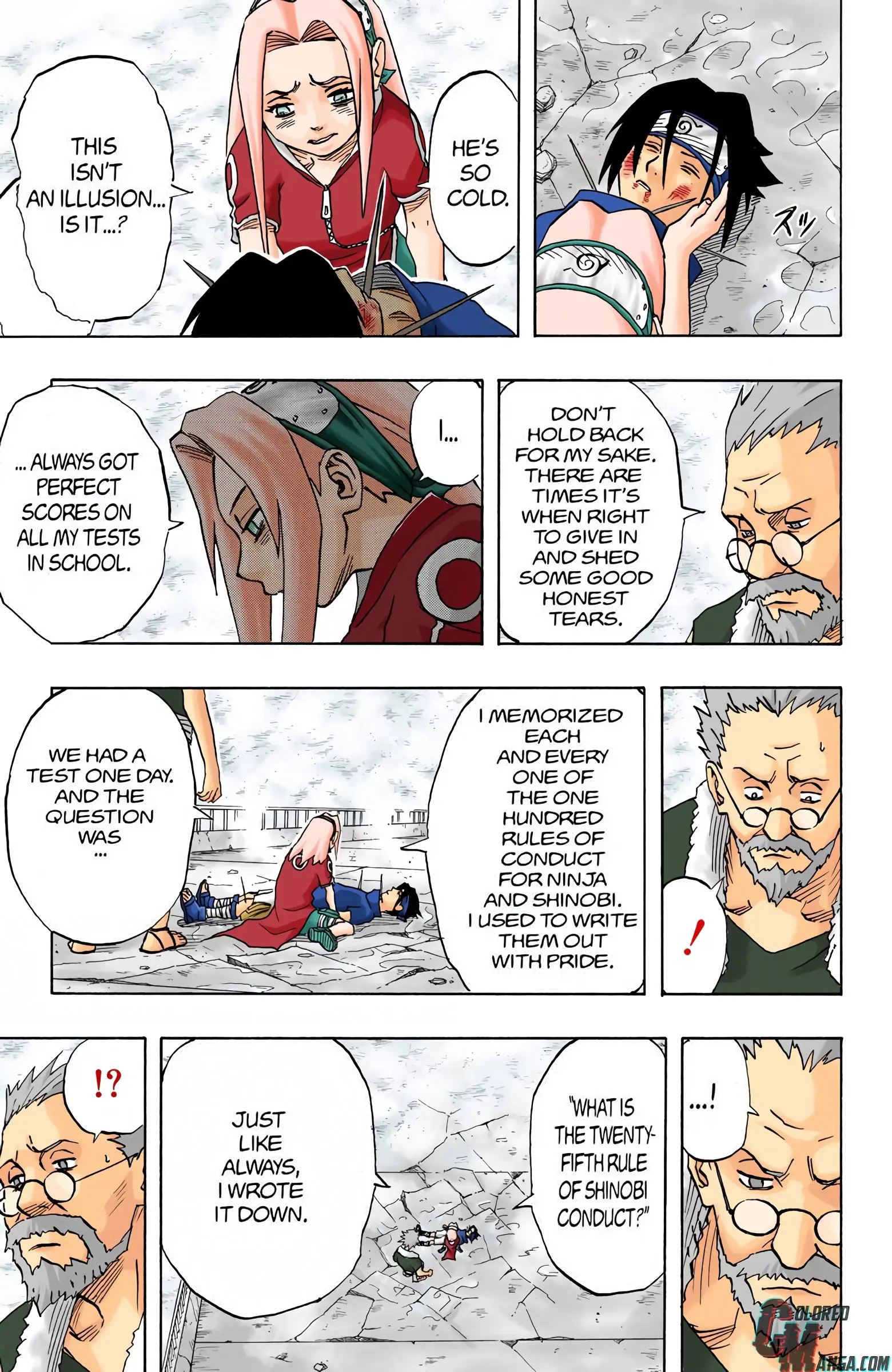 Naruto Colored Manga Online, chapter 31, page 15