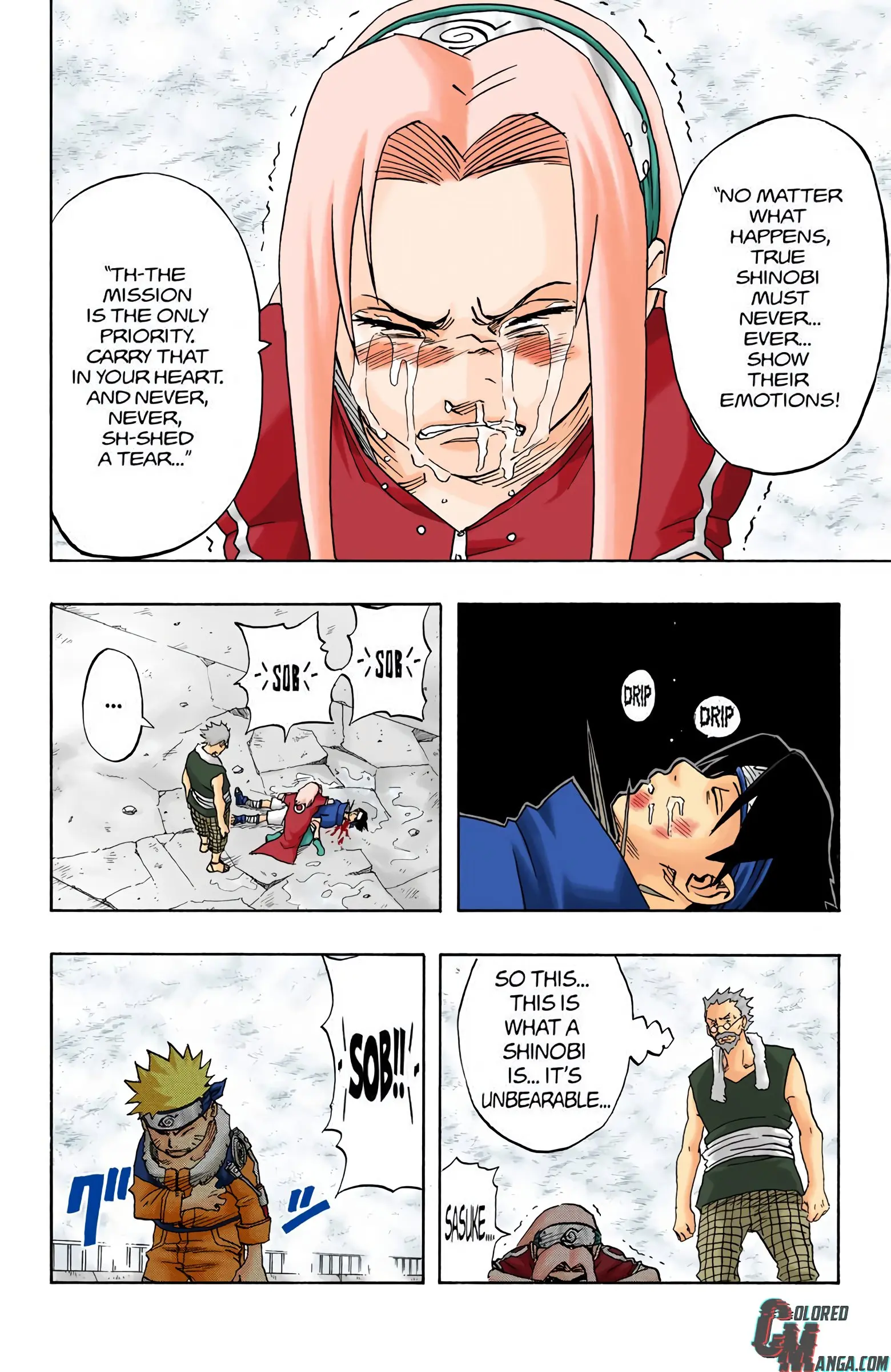Naruto Colored Manga Online, chapter 31, page 16