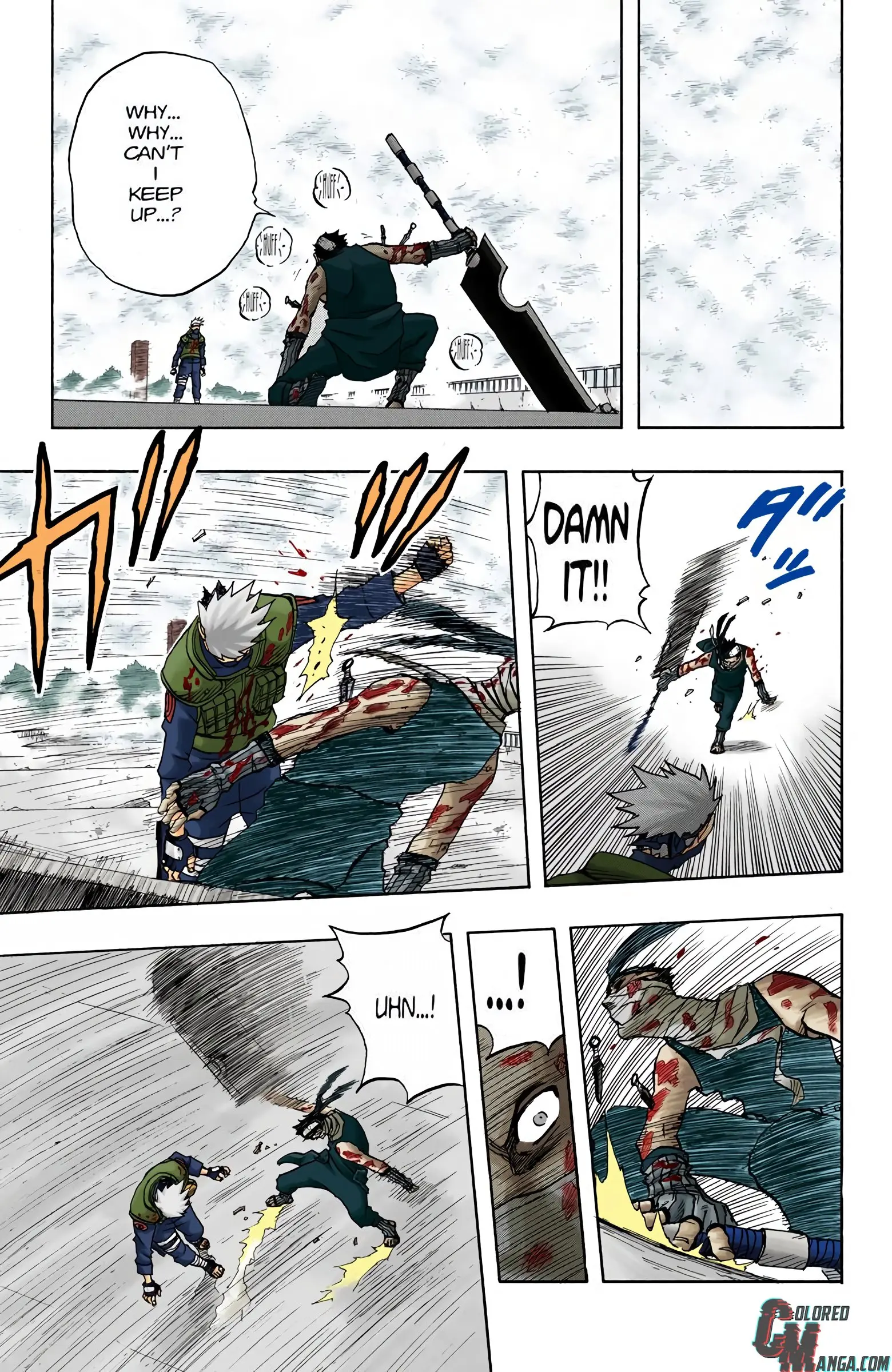 Naruto Colored Manga Online, chapter 31, page 17