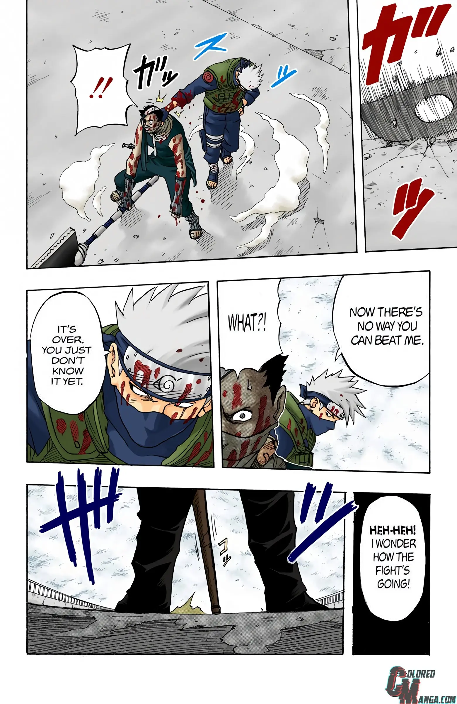 Naruto Colored Manga Online, chapter 31, page 18