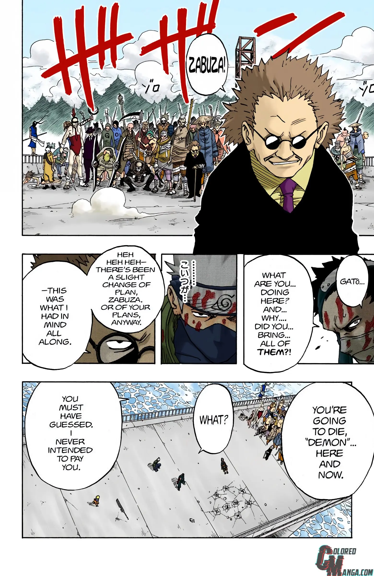 Naruto Colored Manga Online, chapter 32, page 4