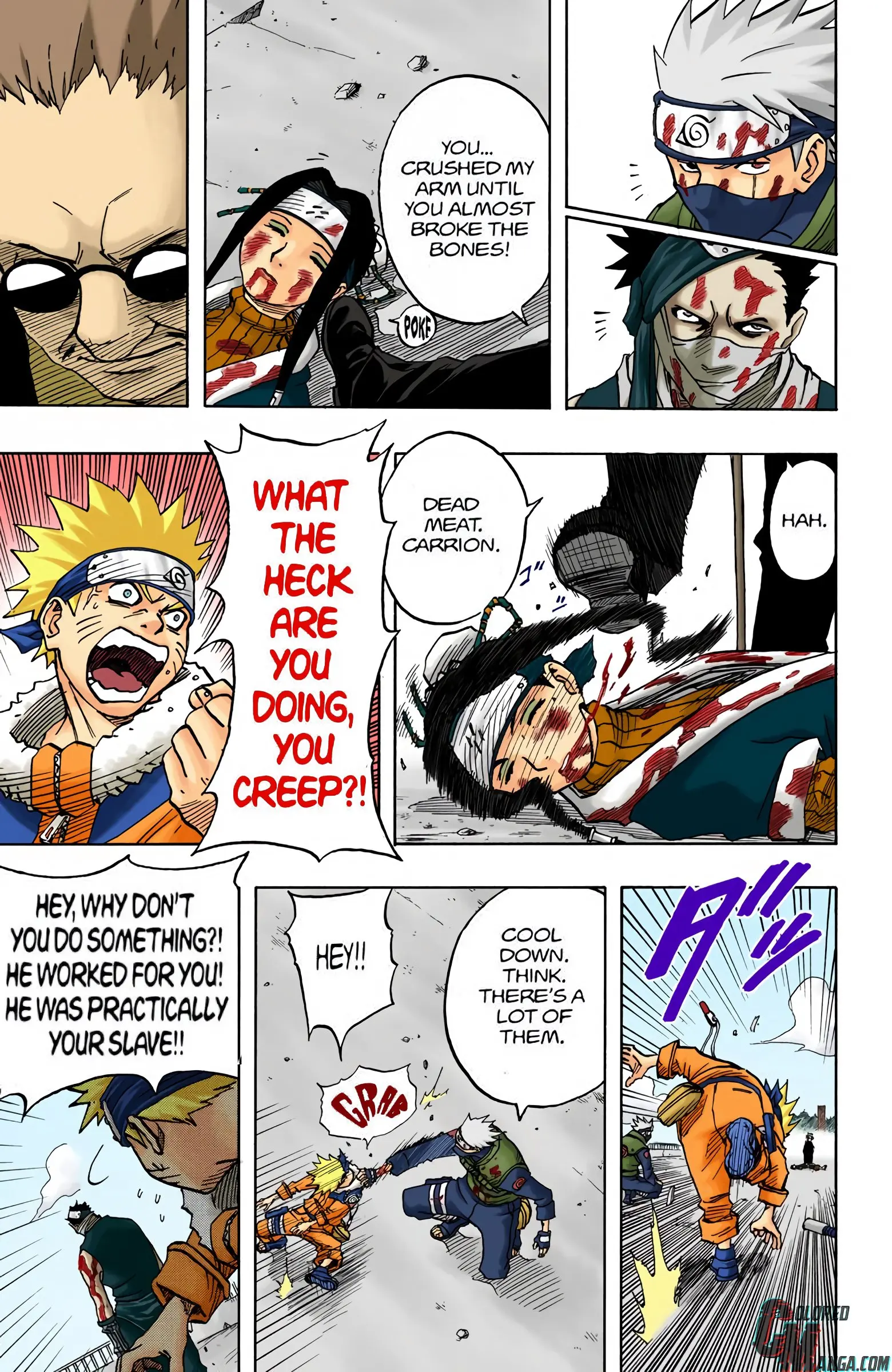 Naruto Colored Manga Online, chapter 32, page 7