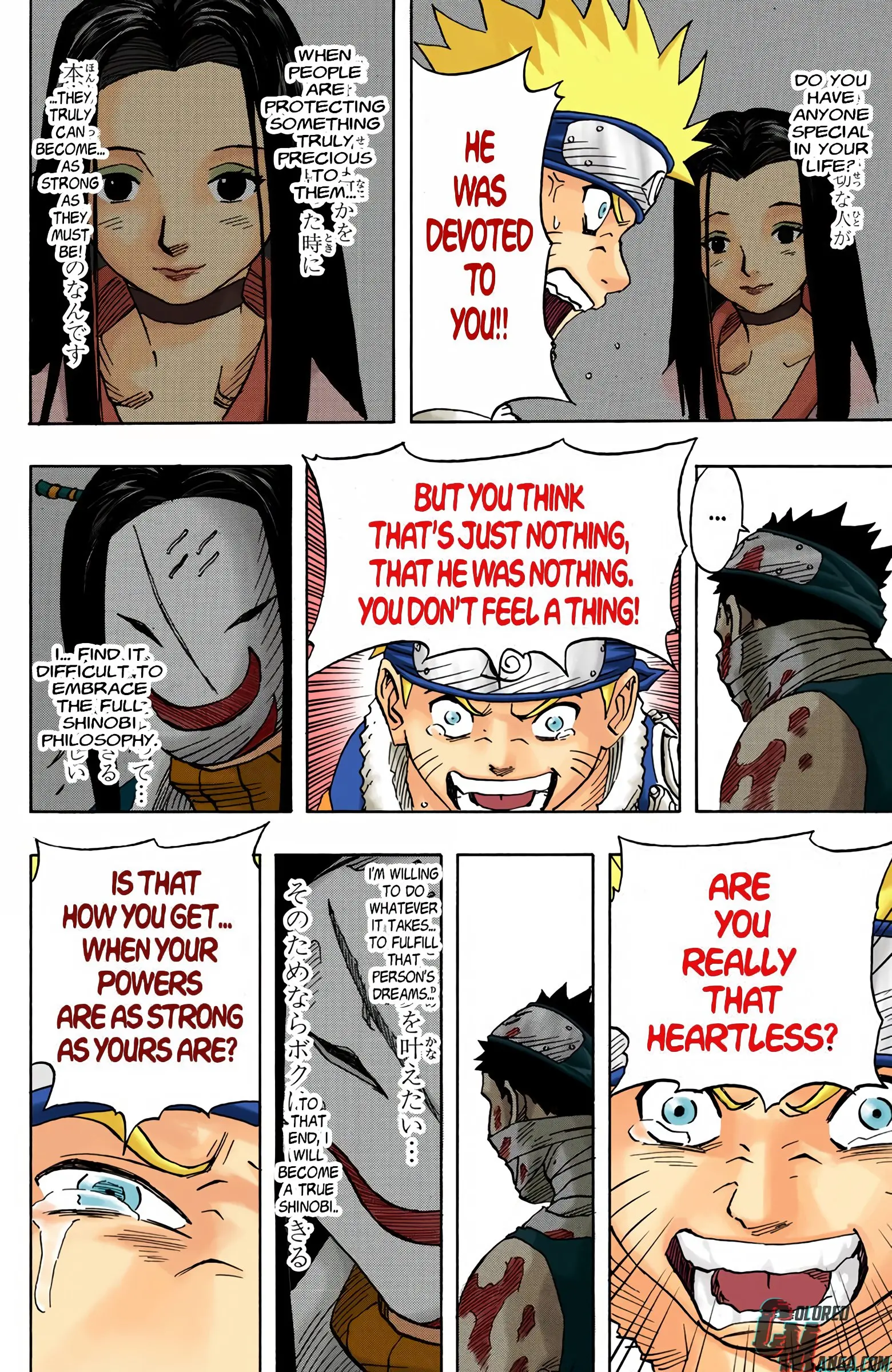 Naruto Colored Manga Online, chapter 32, page 10