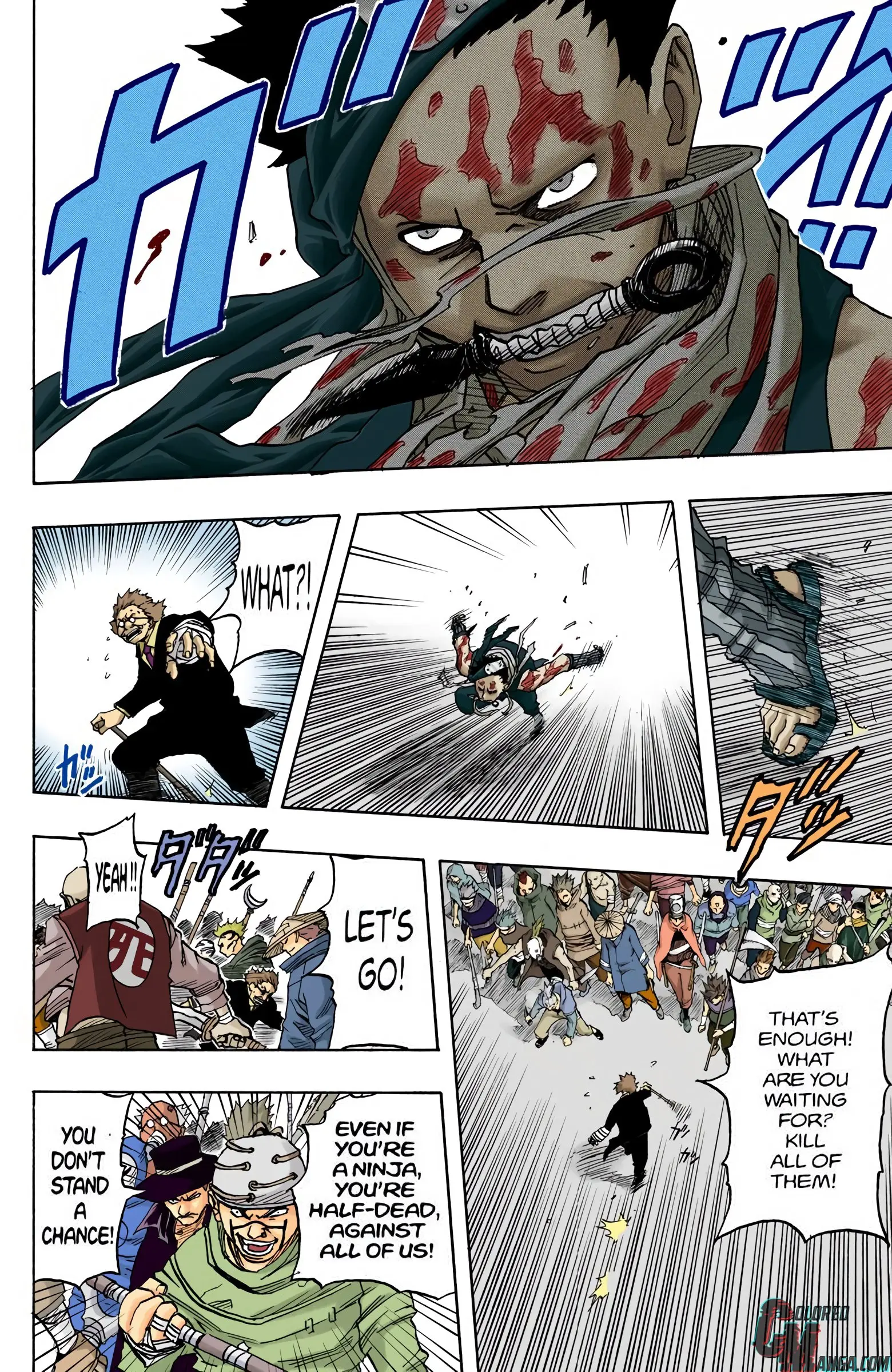 Naruto Colored Manga Online, chapter 32, page 14
