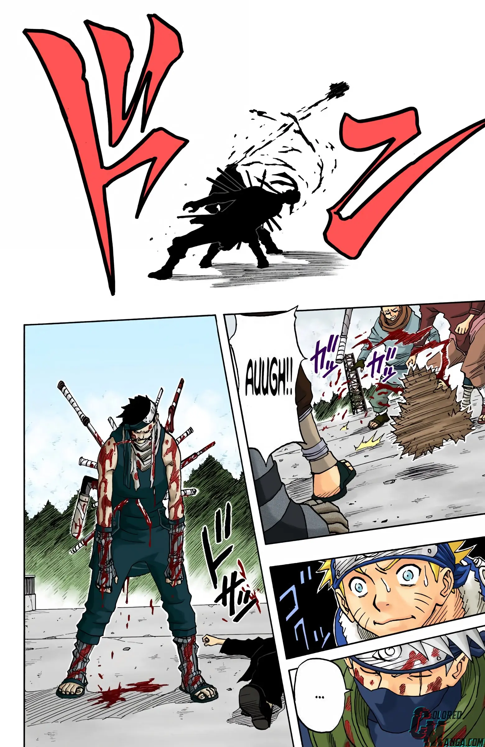 Naruto Colored Manga Online, chapter 32, page 18