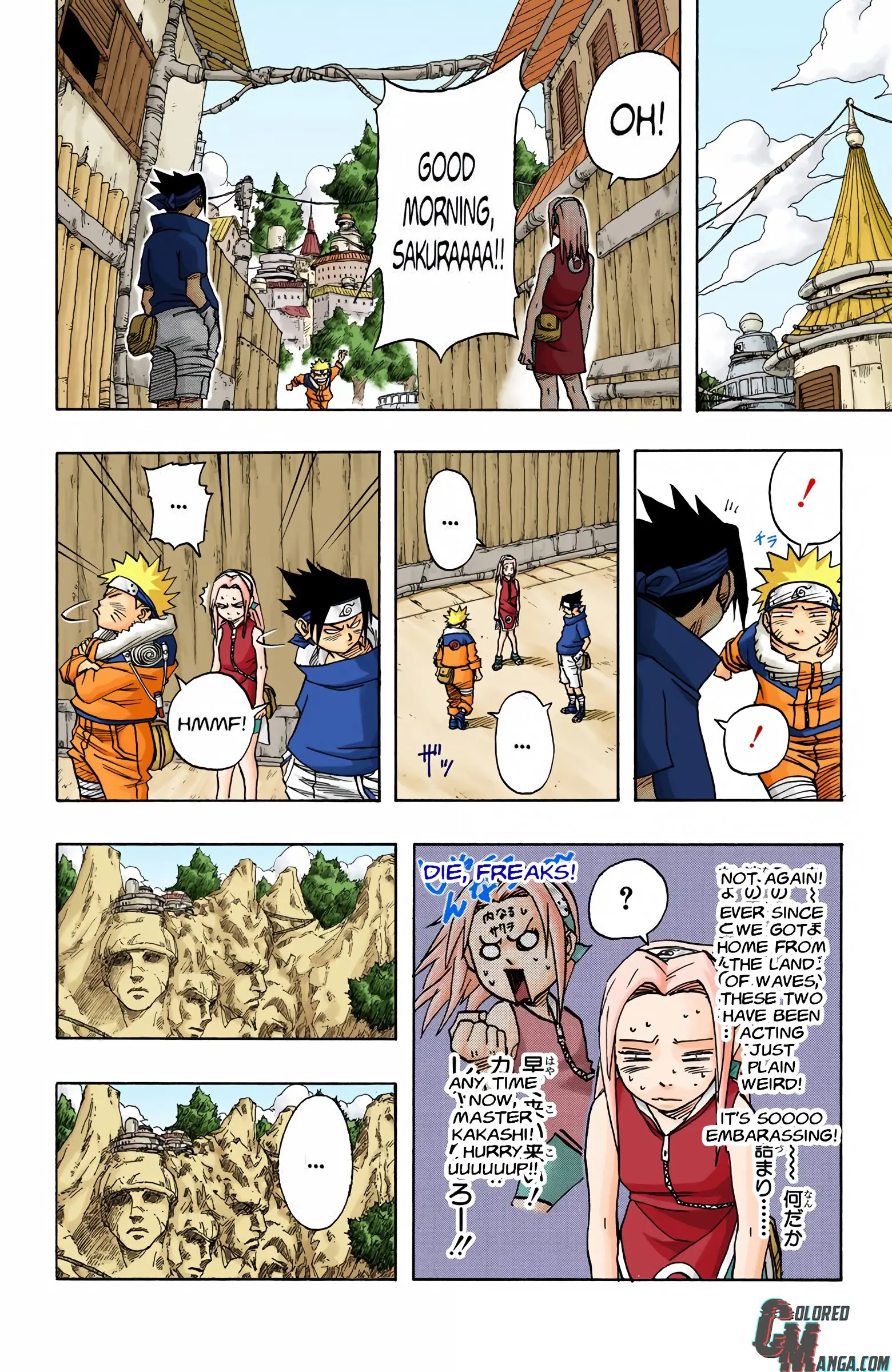Naruto Colored Manga Online, chapter 34, page 3