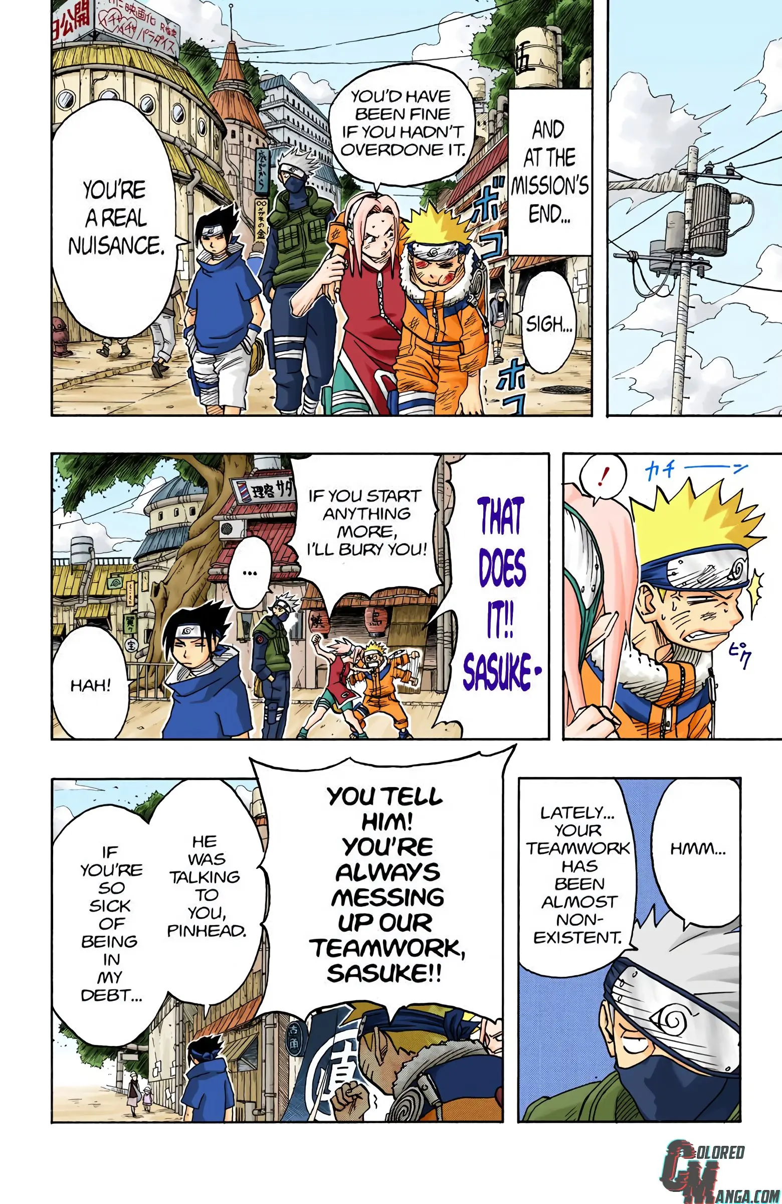 Naruto Colored Manga Online, chapter 34, page 5