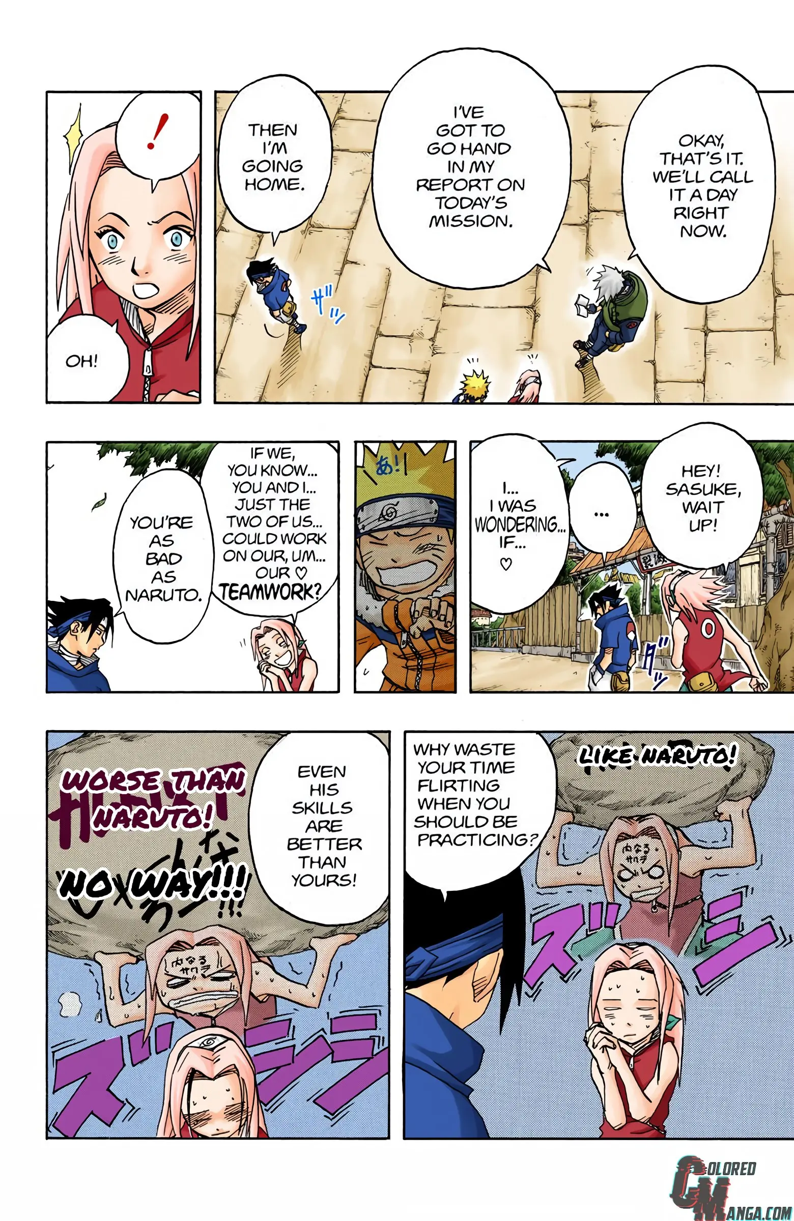Naruto Colored Manga Online, chapter 34, page 7