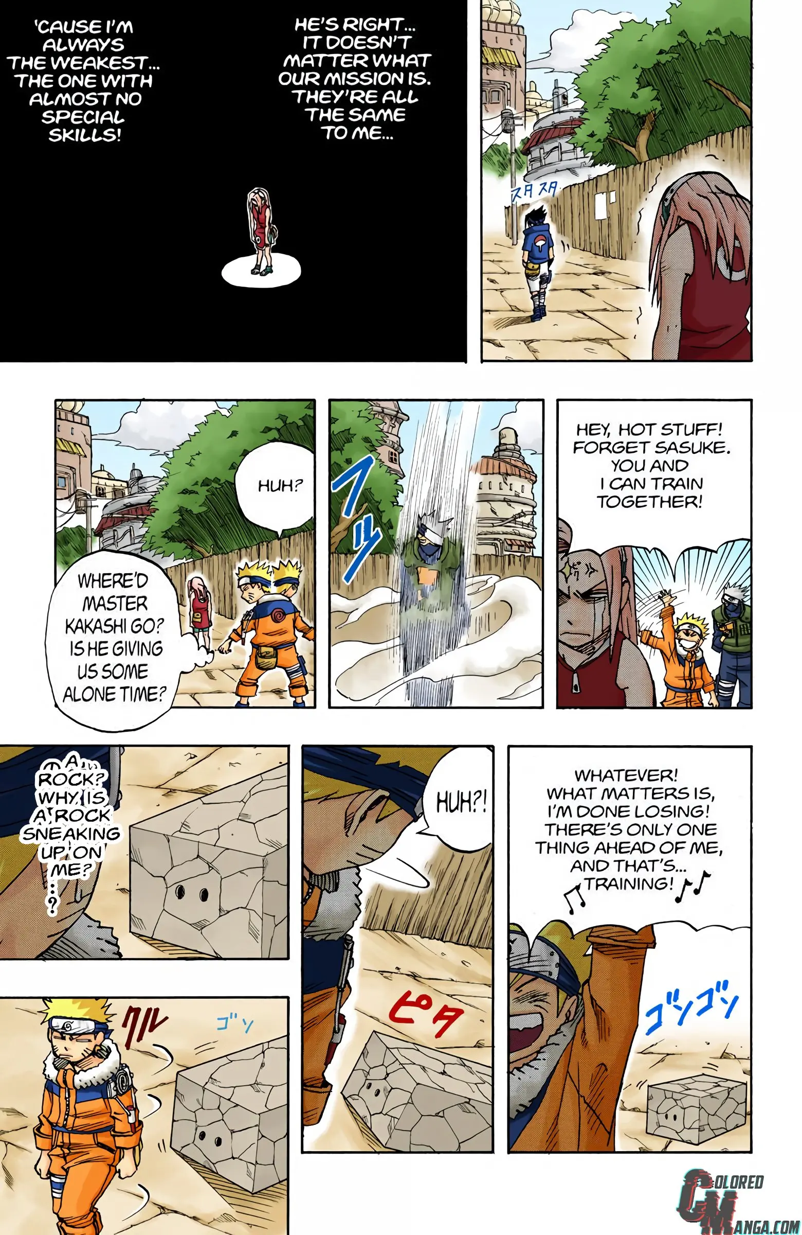 Naruto Colored Manga Online, chapter 34, page 8