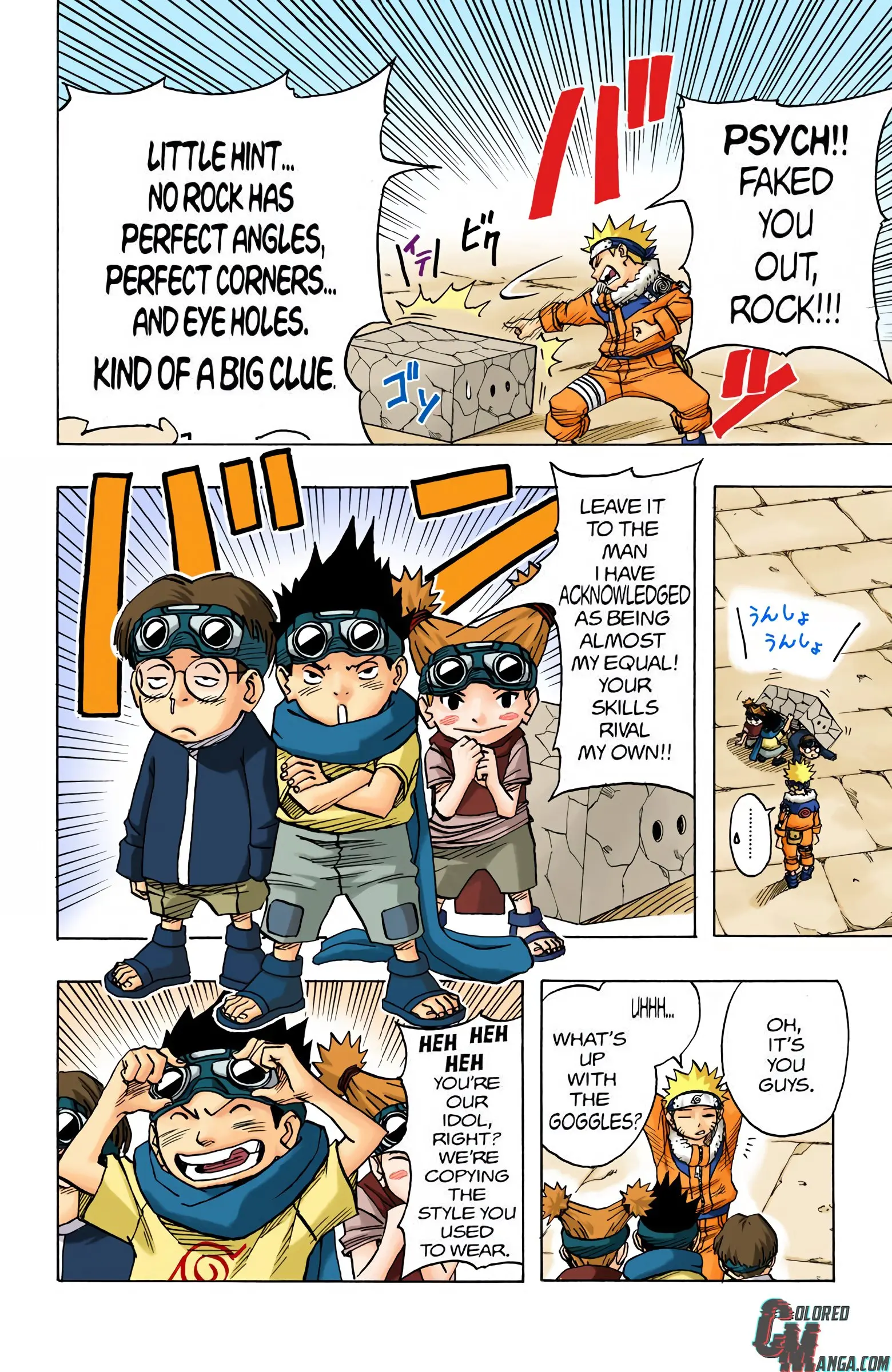 Naruto Colored Manga Online, chapter 34, page 9