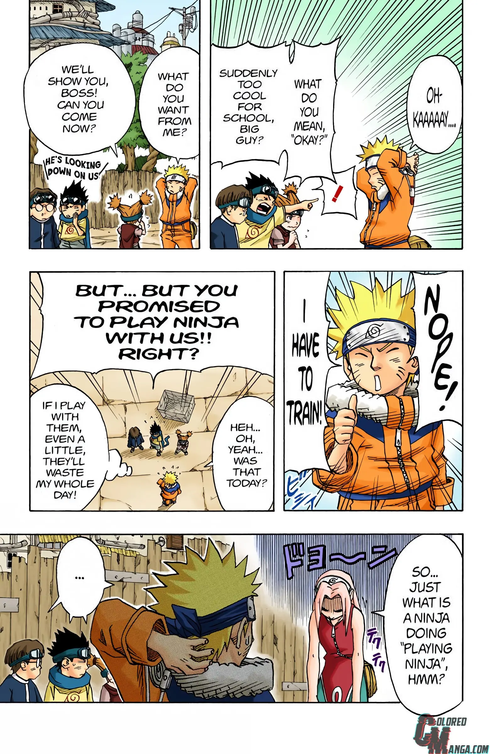 Naruto Colored Manga Online, chapter 34, page 10