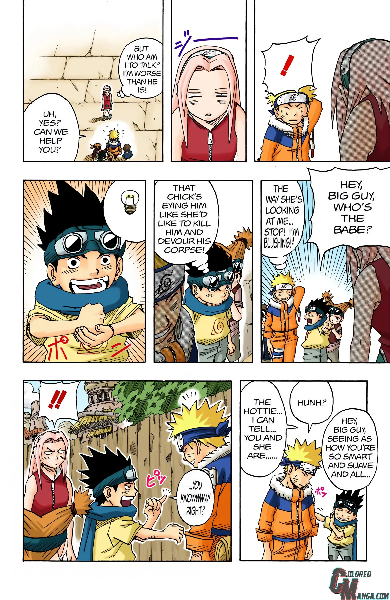 Naruto Colored Manga Online, chapter 34, page 11