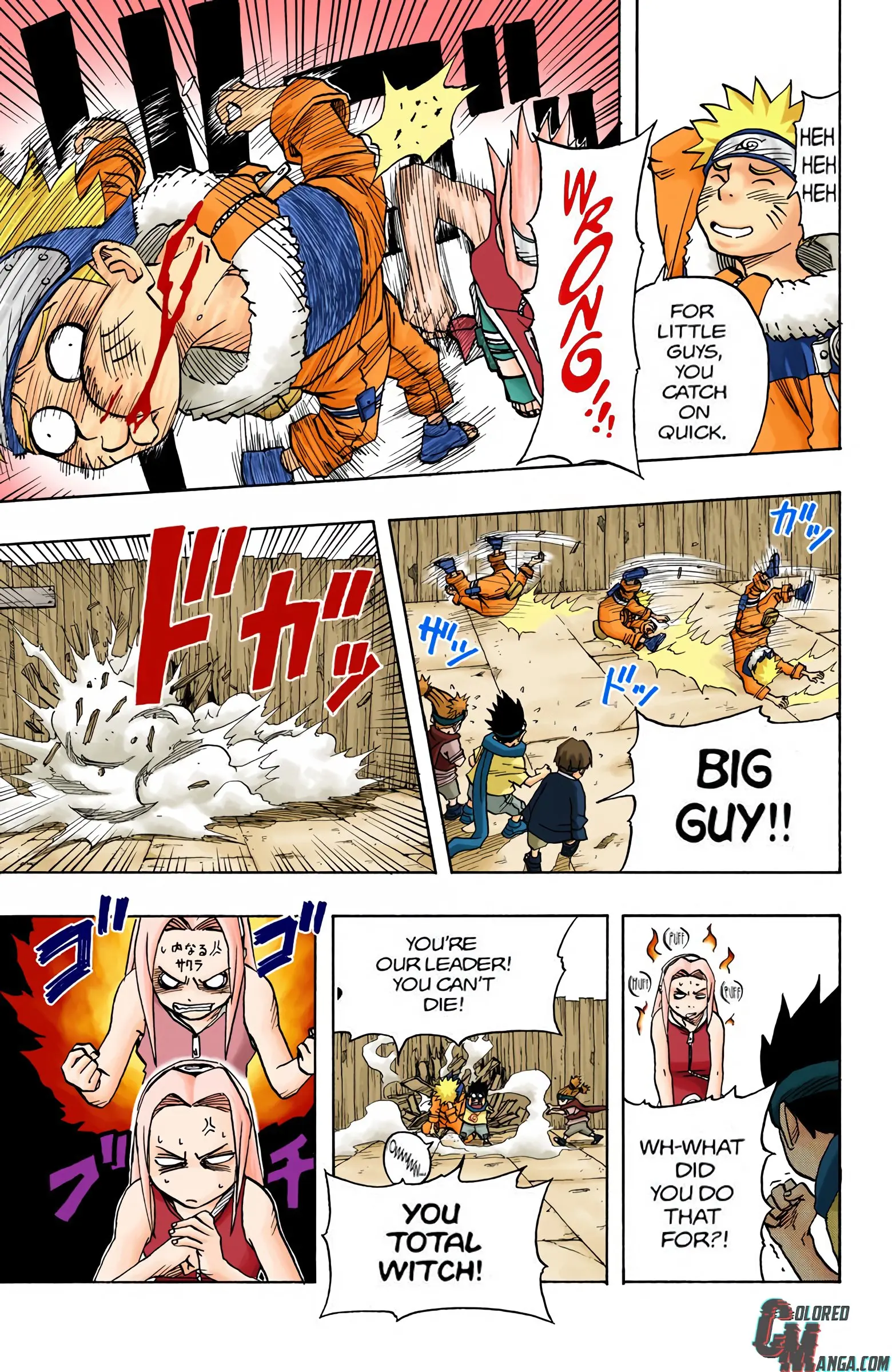 Naruto Colored Manga Online, chapter 34, page 12