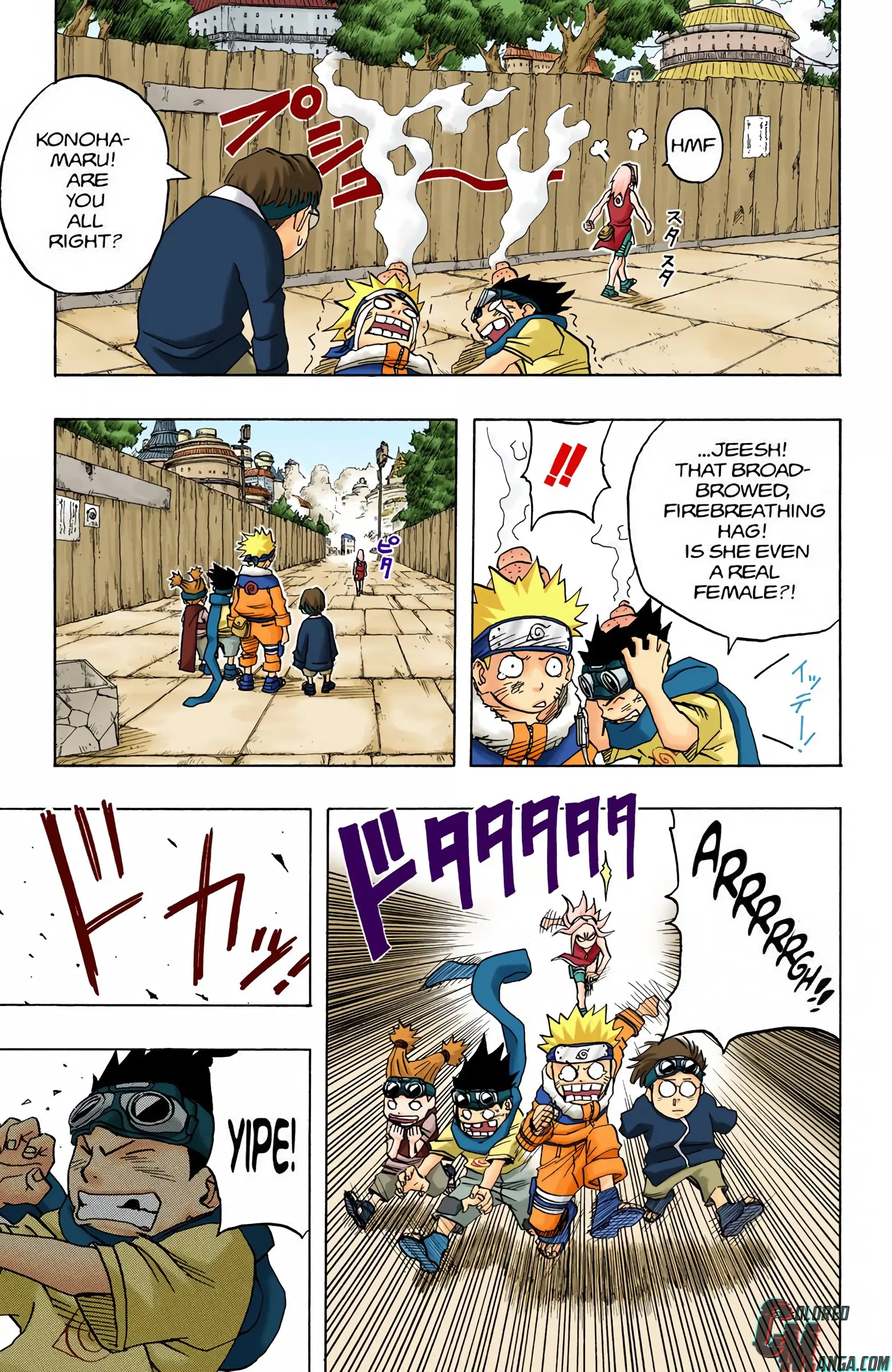 Naruto Colored Manga Online, chapter 34, page 14