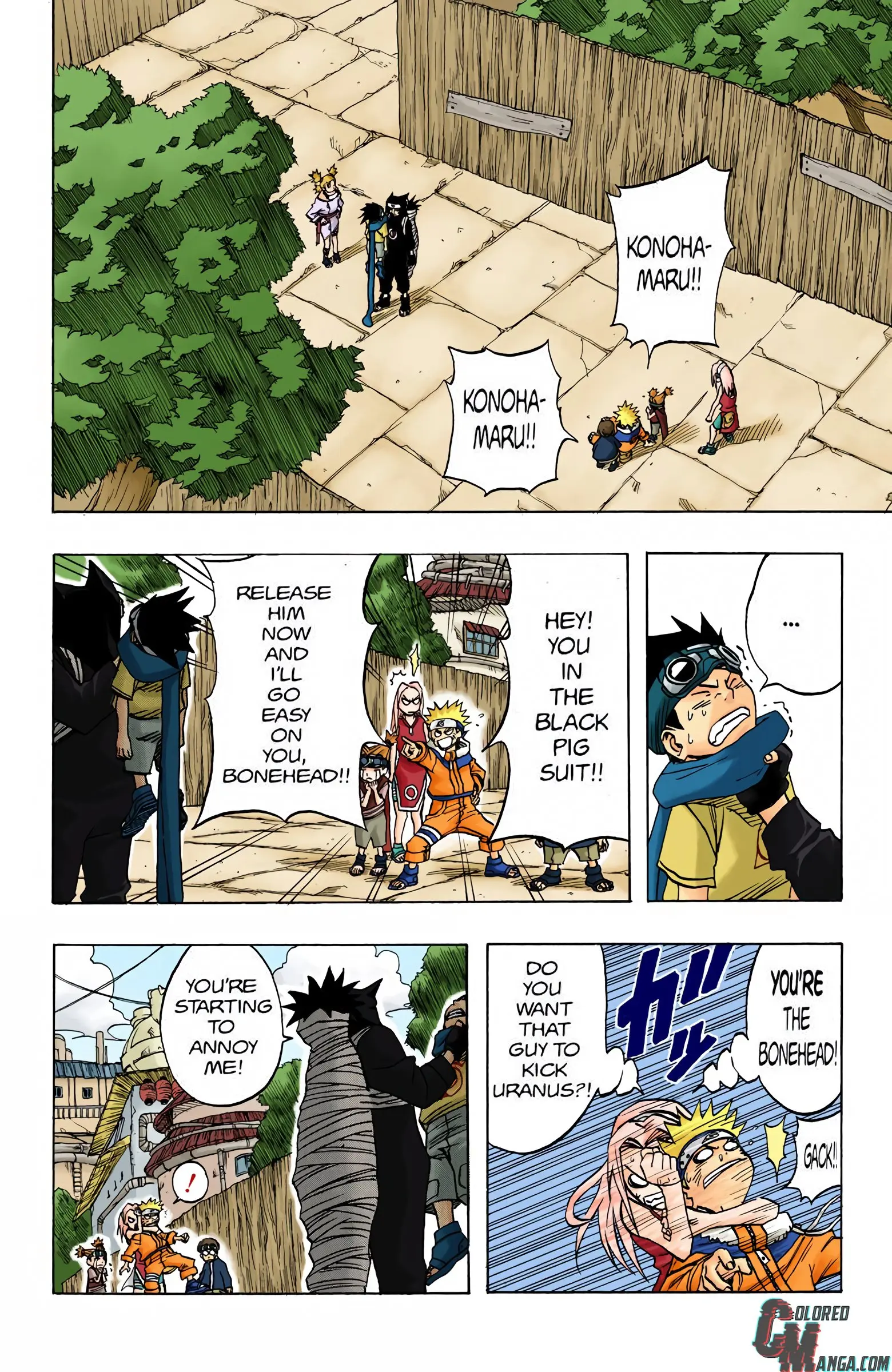 Naruto Colored Manga Online, chapter 35, page 2