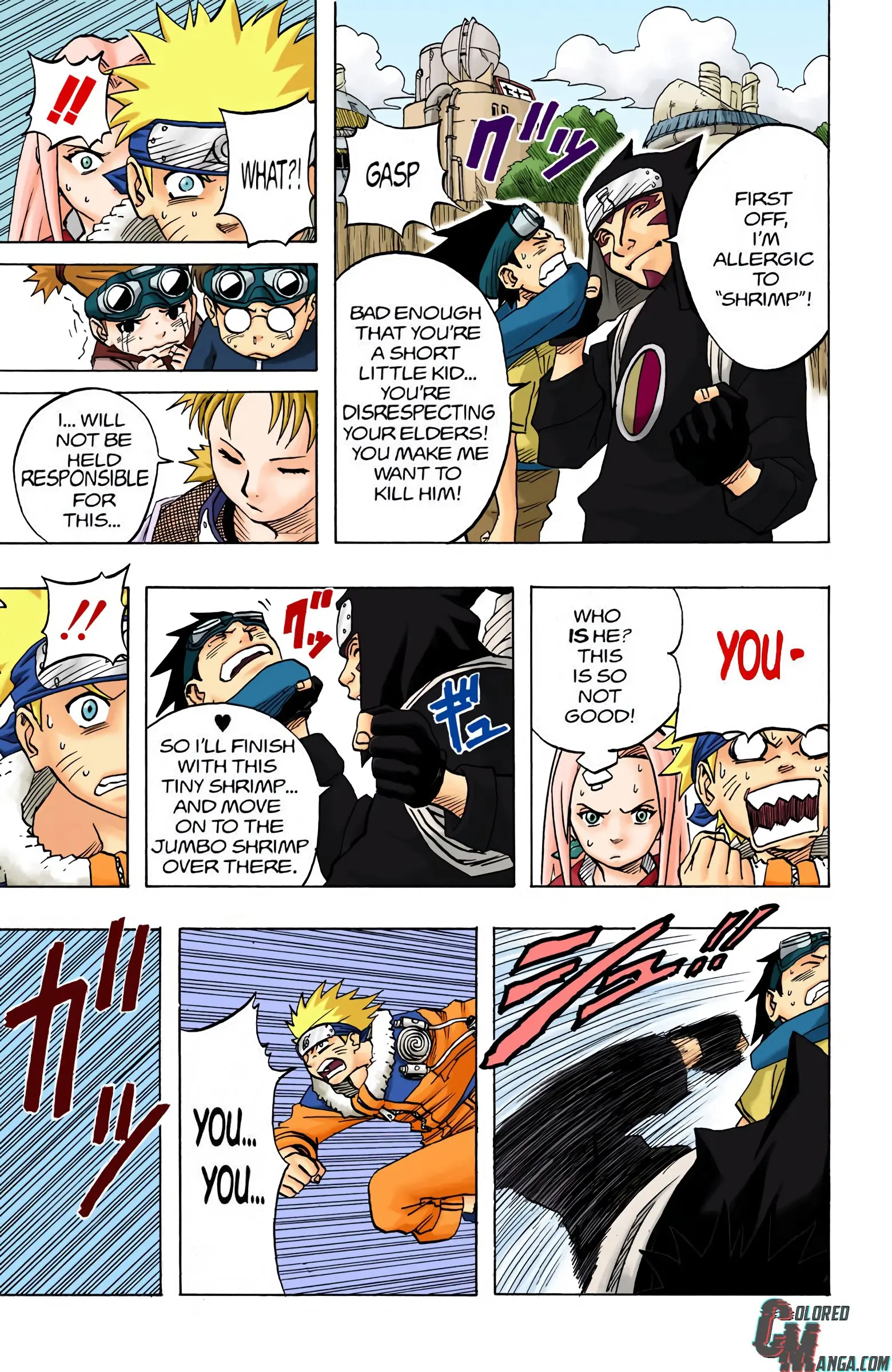 Naruto Colored Manga Online, chapter 35, page 3