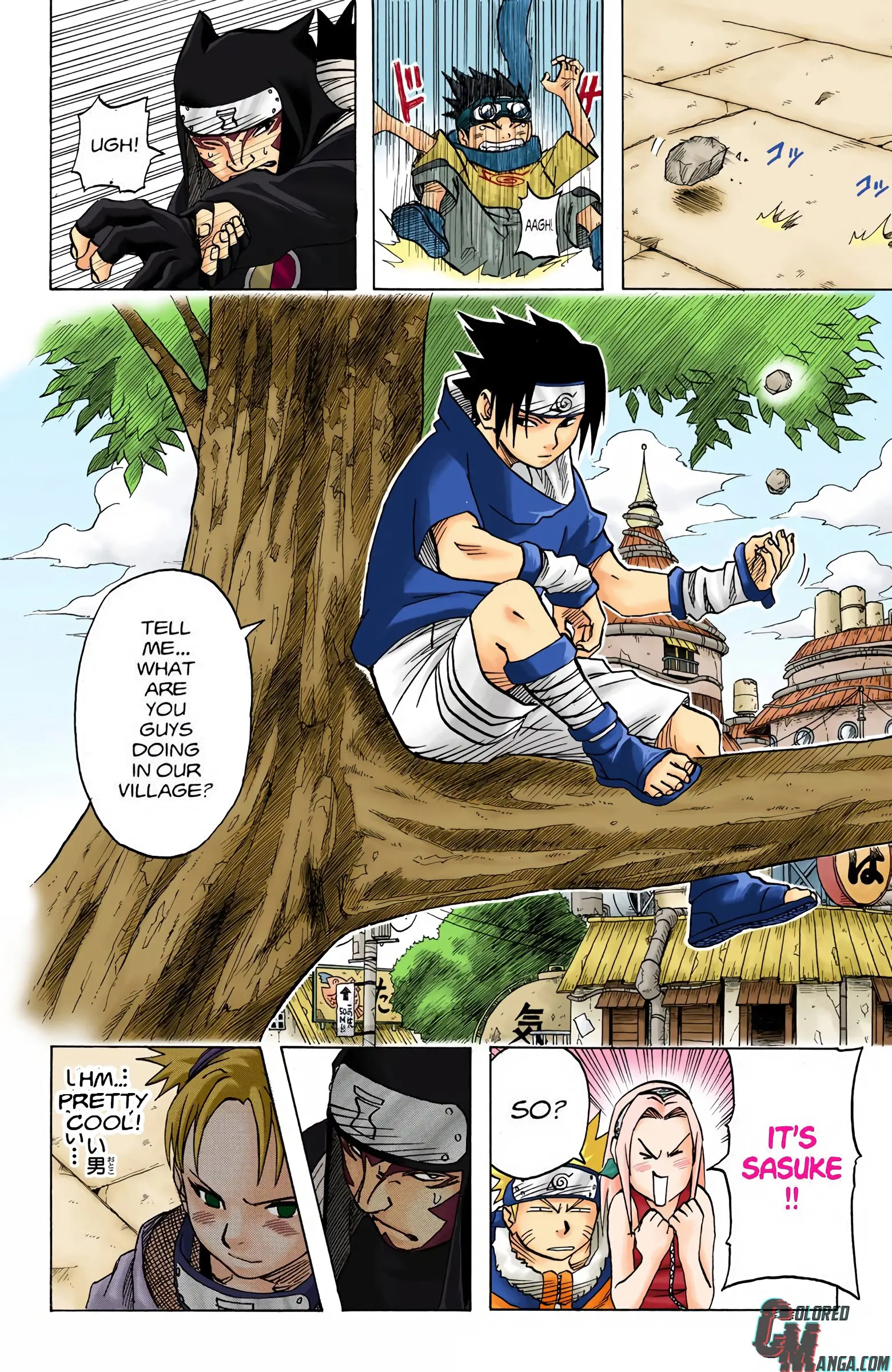 Naruto Colored Manga Online, chapter 35, page 4