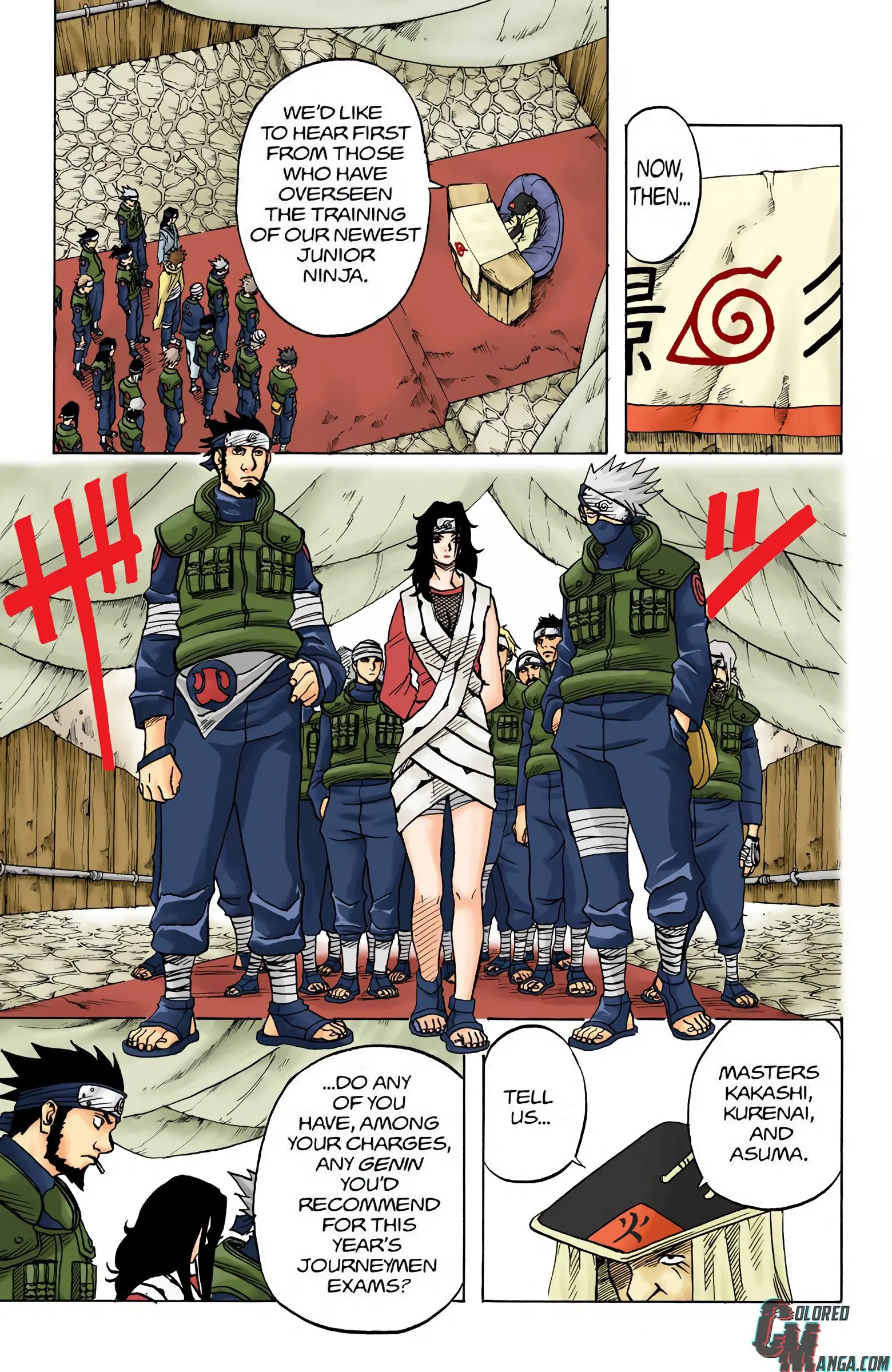 Naruto Colored Manga Online, chapter 35, page 5