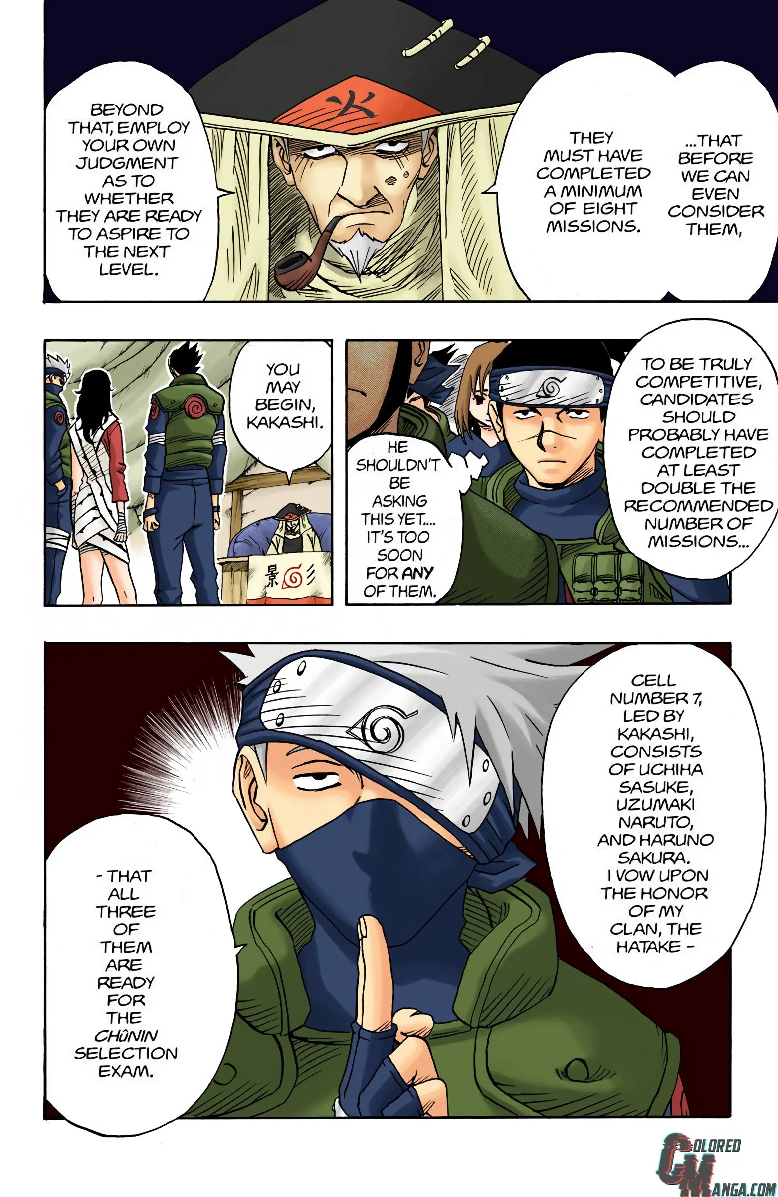 Naruto Colored Manga Online, chapter 35, page 6