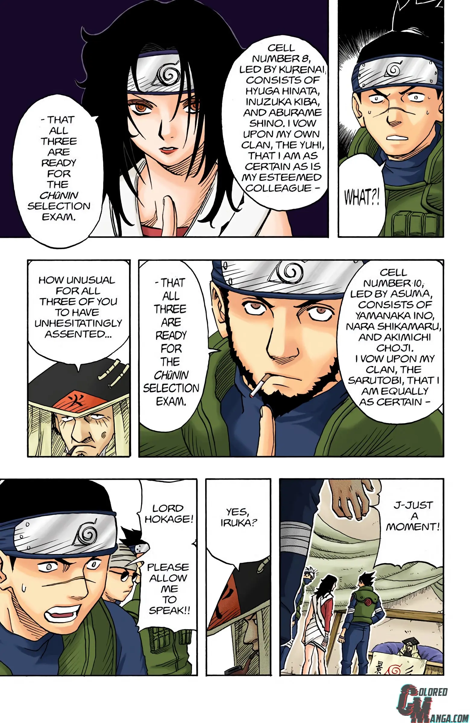 Naruto Colored Manga Online, chapter 35, page 7