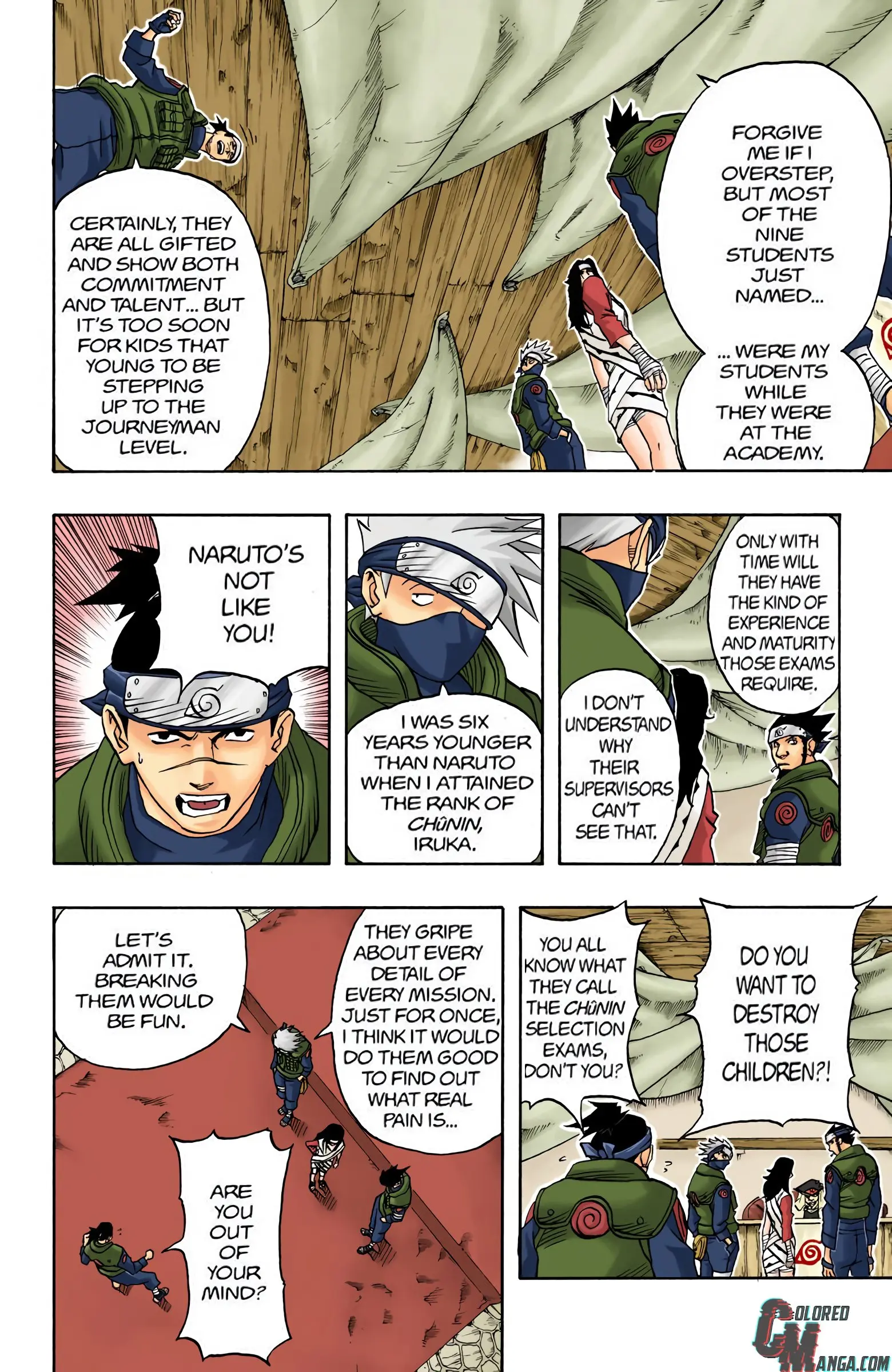 Naruto Colored Manga Online, chapter 35, page 8