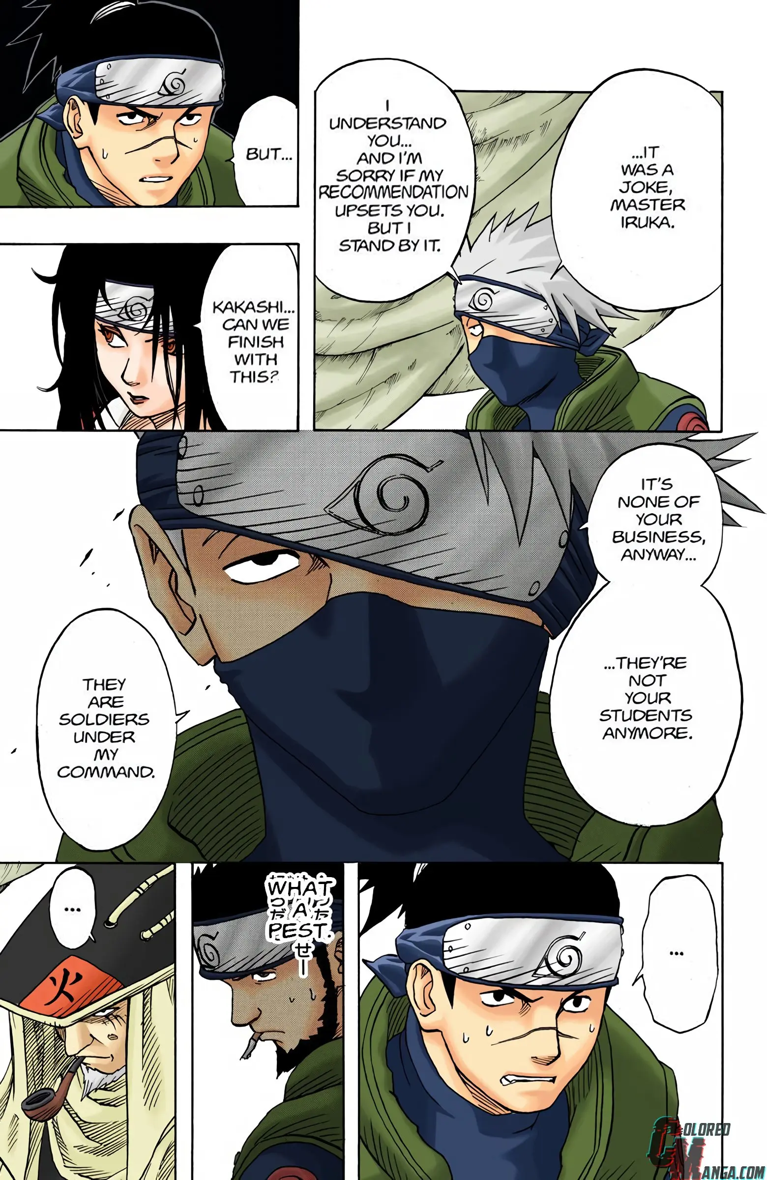 Naruto Colored Manga Online, chapter 35, page 9