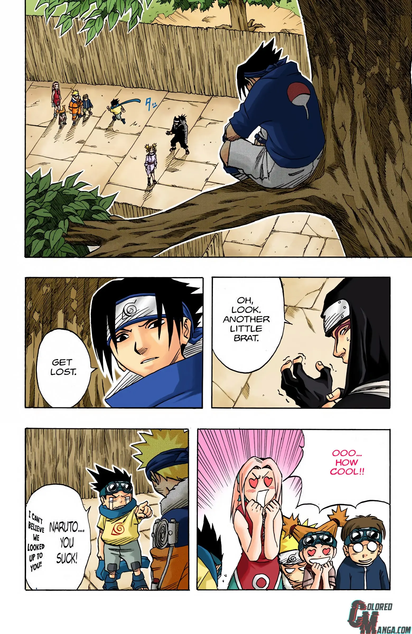 Naruto Colored Manga Online, chapter 35, page 10