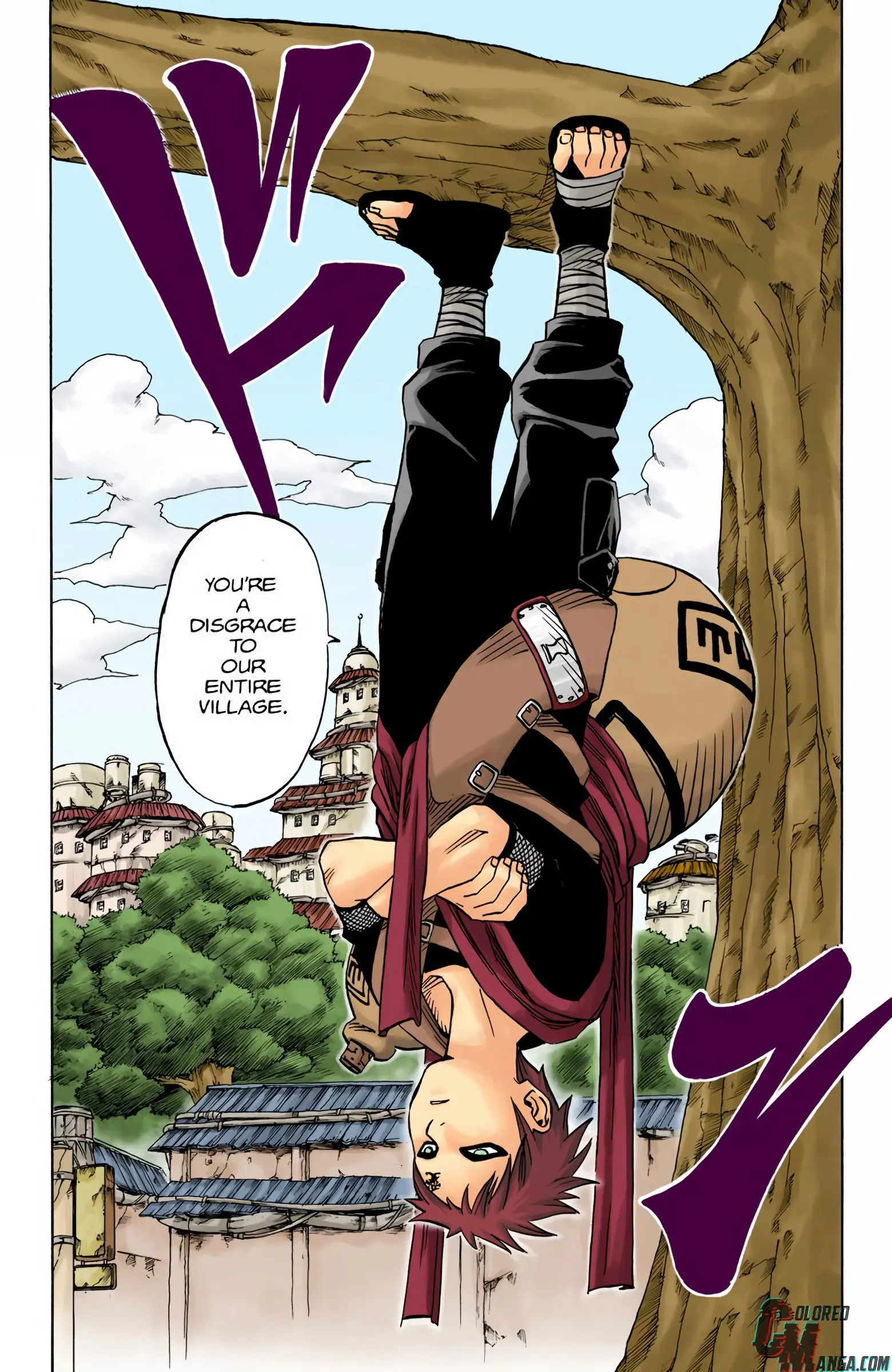 Naruto Colored Manga Online, chapter 35, page 12