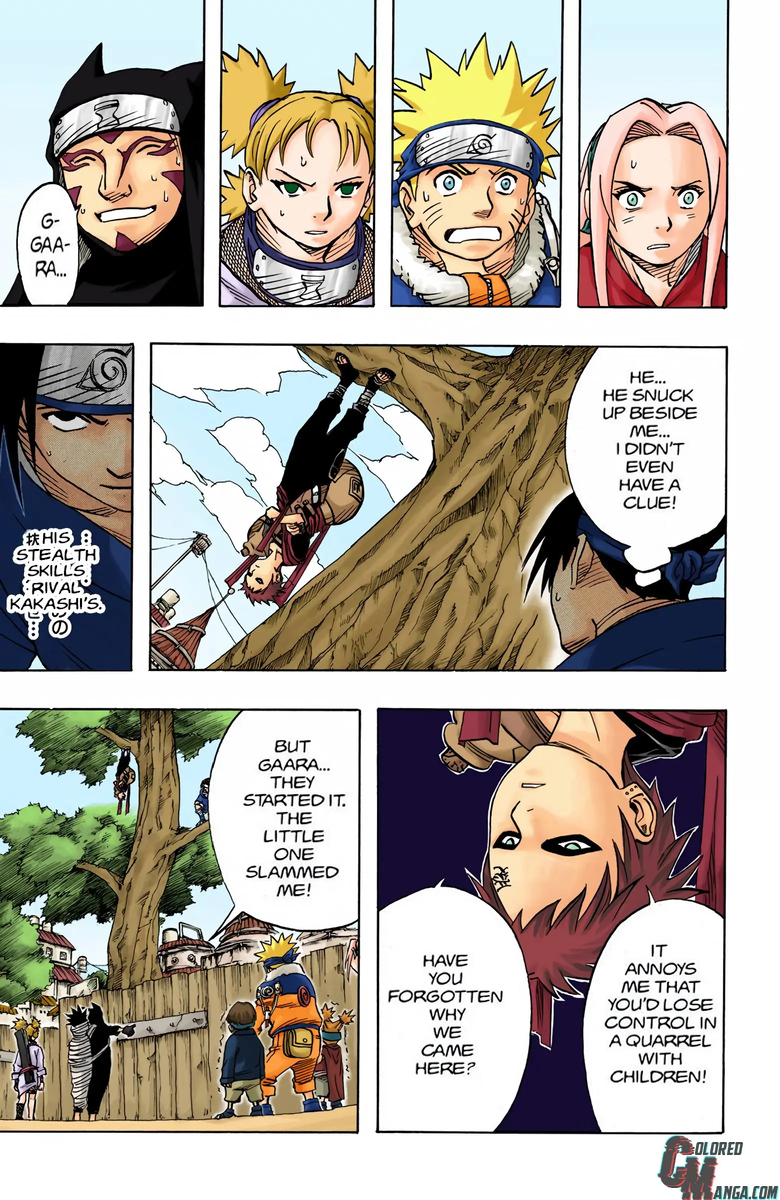 Naruto Colored Manga Online, chapter 35, page 13
