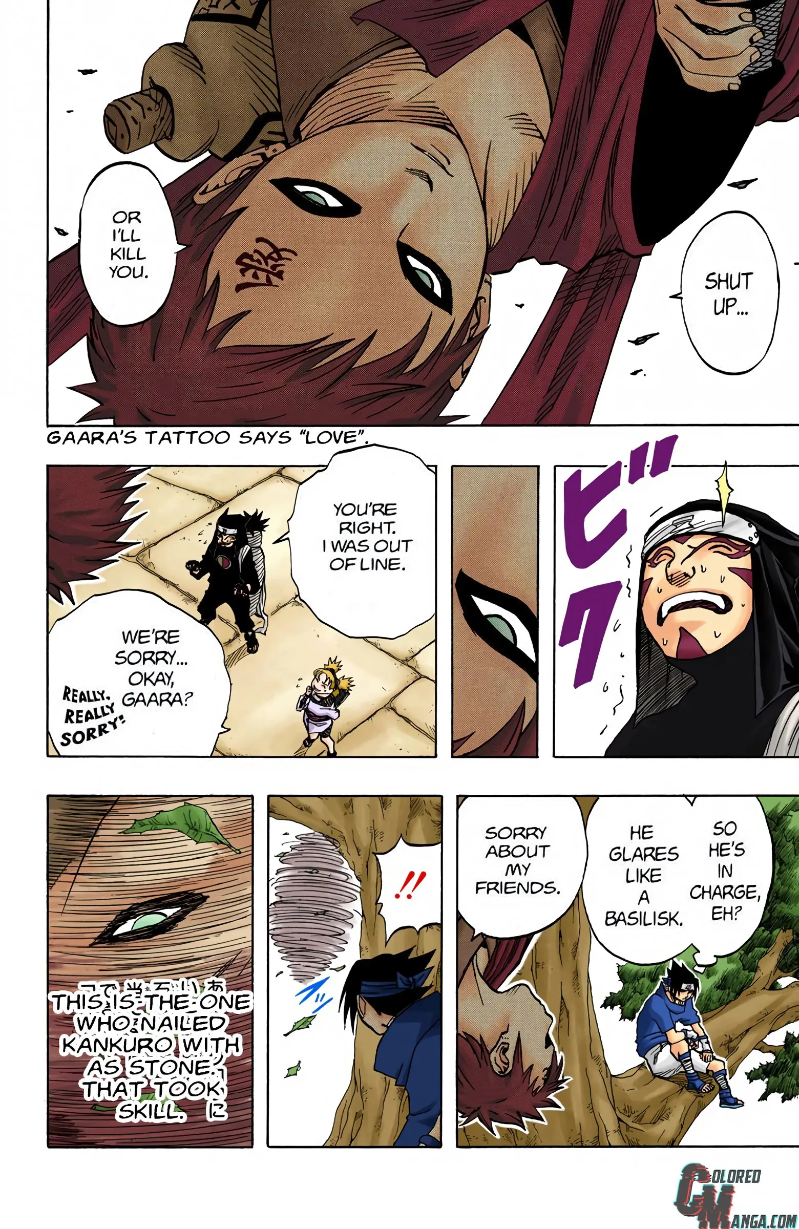 Naruto Colored Manga Online, chapter 35, page 14