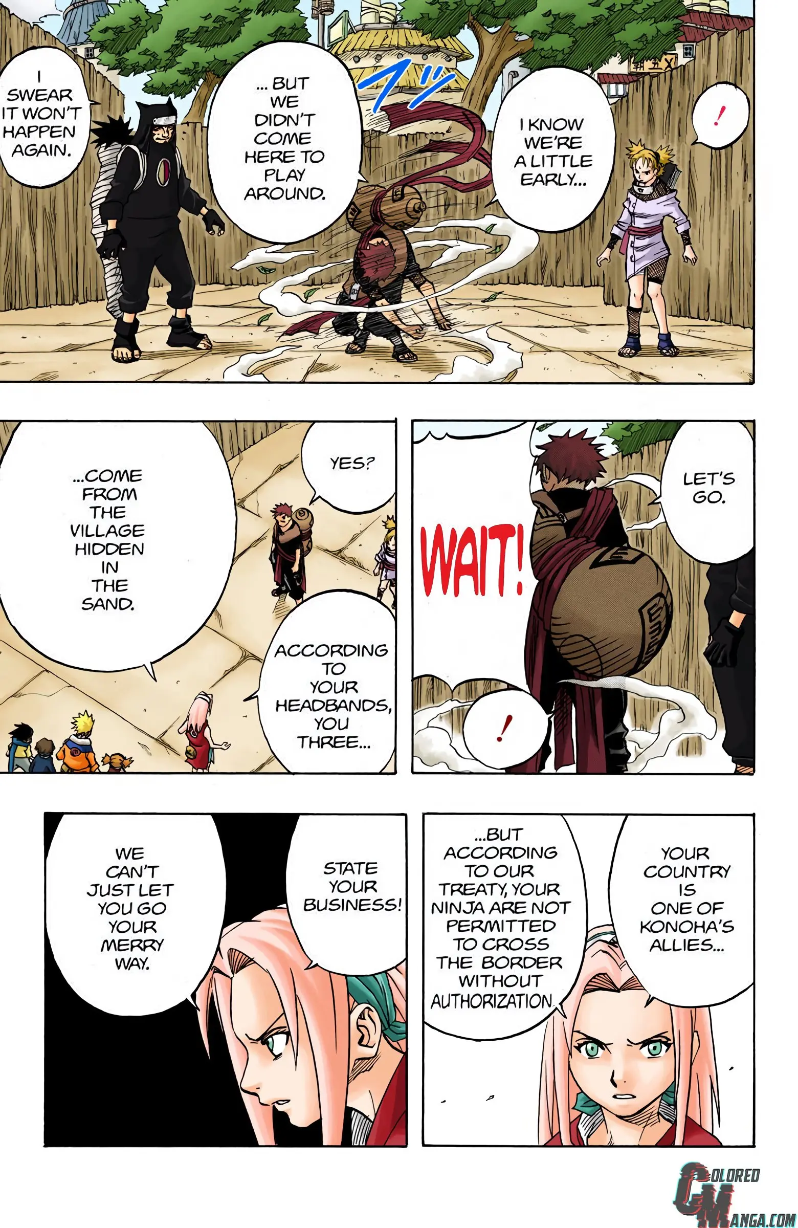 Naruto Colored Manga Online, chapter 35, page 15