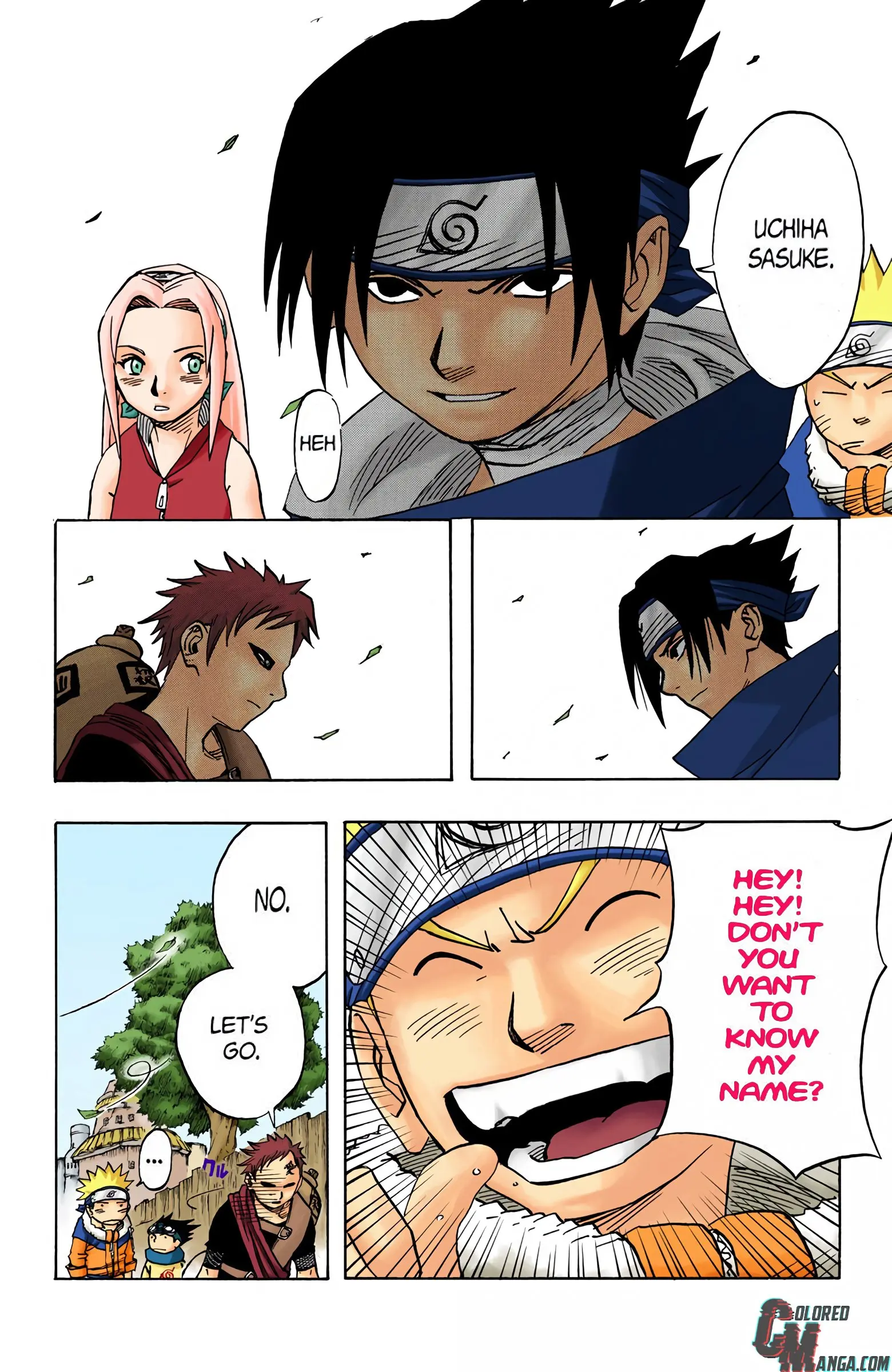 Naruto Colored Manga Online, chapter 35, page 18