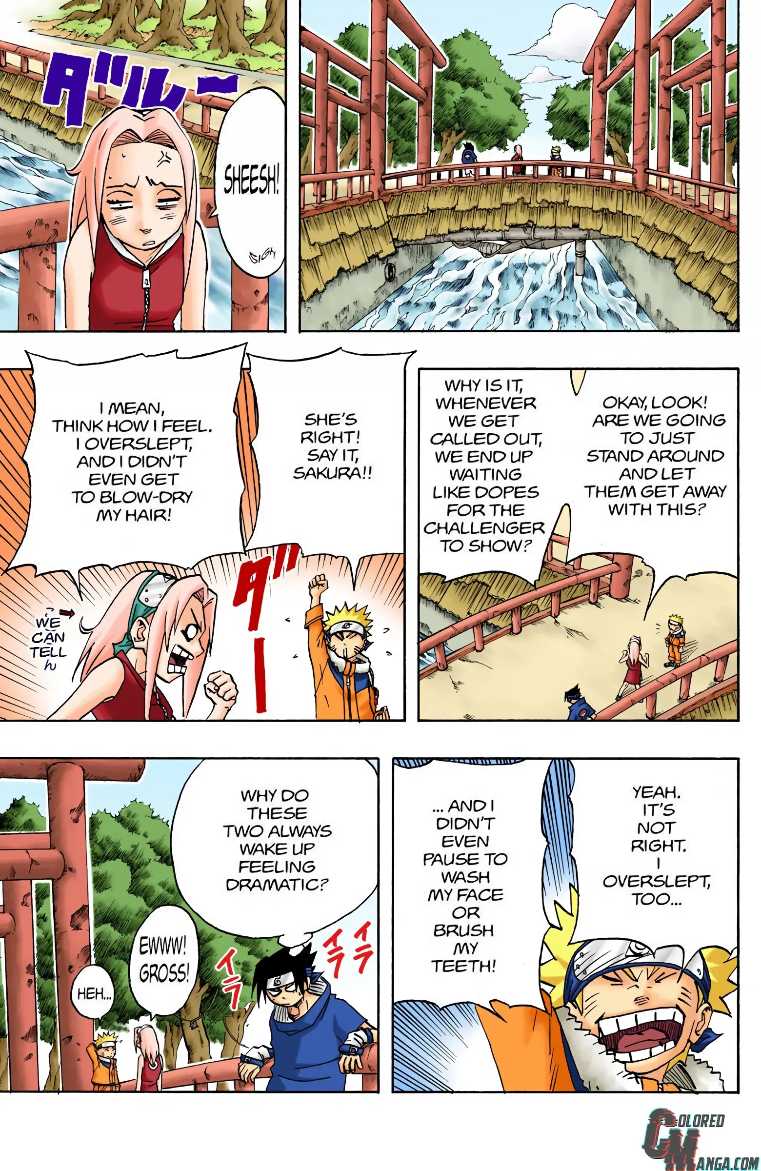 Naruto Colored Manga Online, chapter 36, page 3