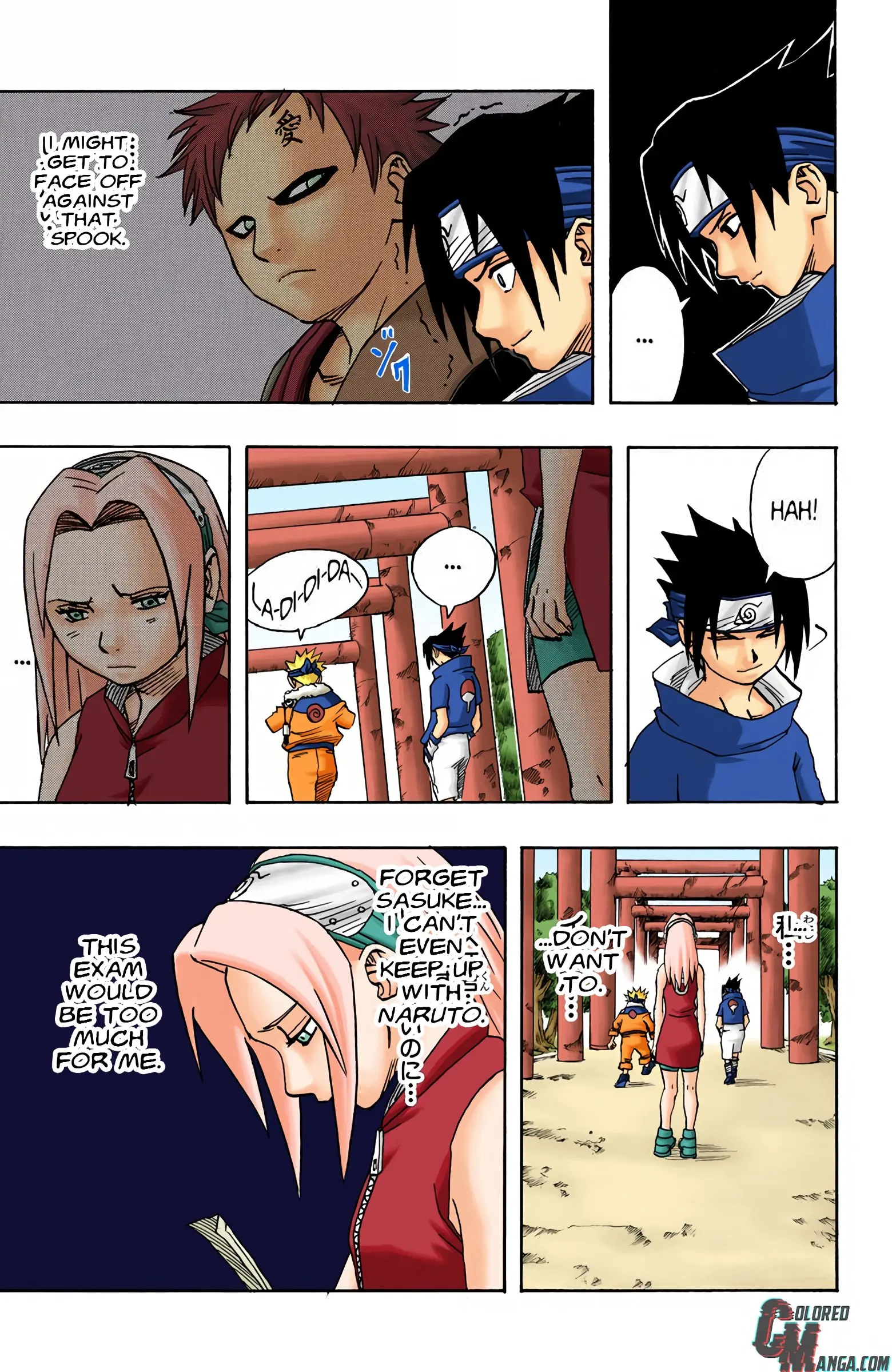 Naruto Colored Manga Online, chapter 36, page 7