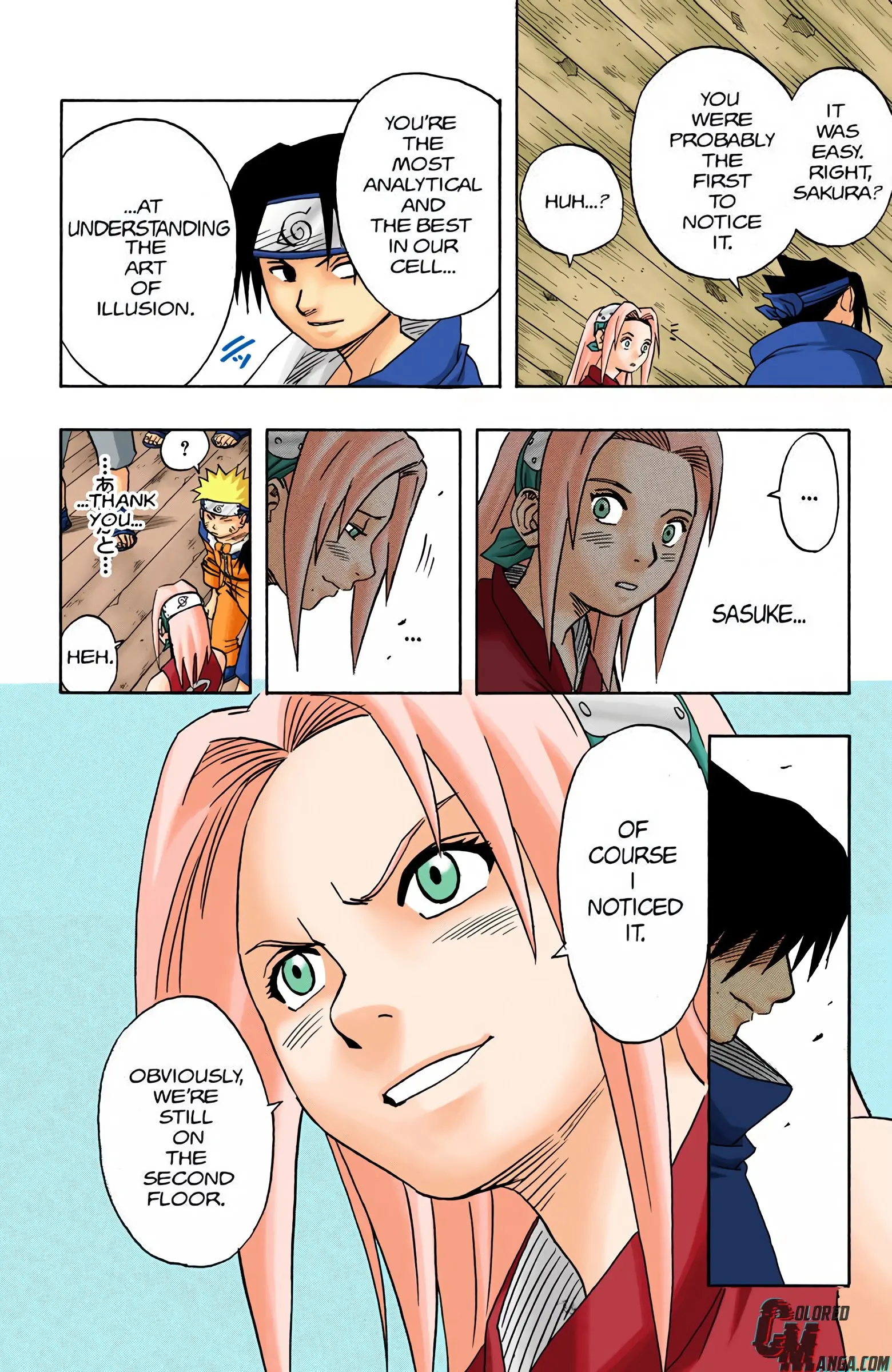 Naruto Colored Manga Online, chapter 36, page 12