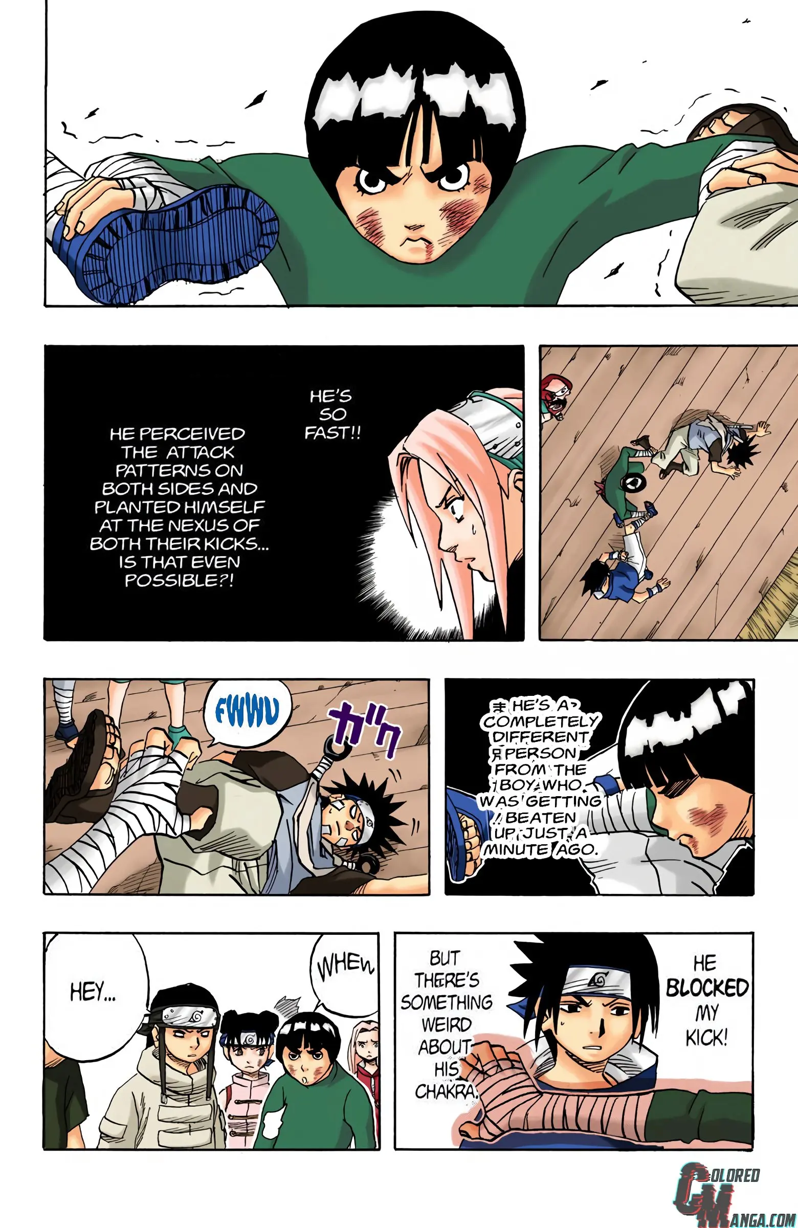 Naruto Colored Manga Online, chapter 36, page 14